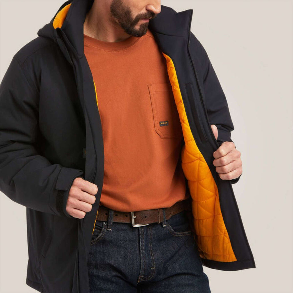 Ariat Kurtka Rebar Storm Fighter 2.0 Waterproof Męski Czarny