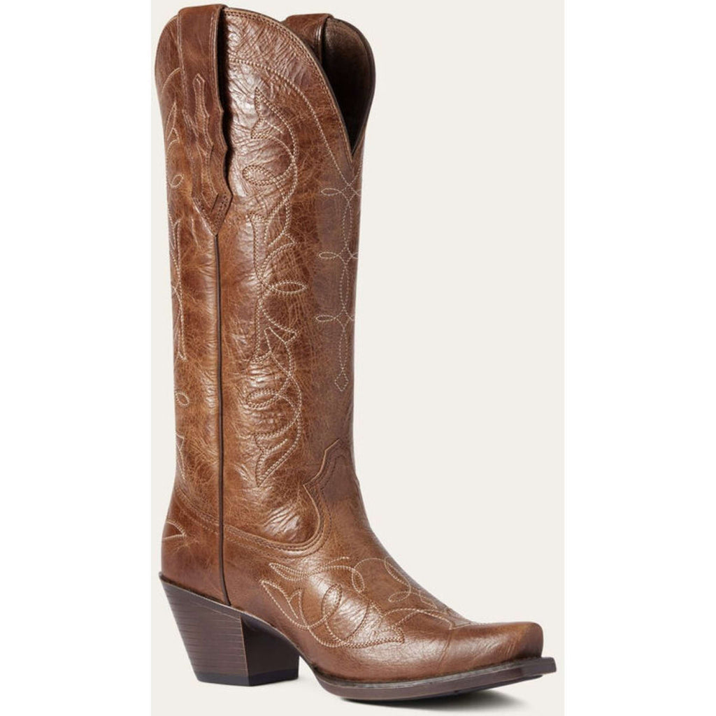 Kowbojki damskie Ariat Heritage D Toe StretchFit, kolor ciemny brąz (Dark Tan)
