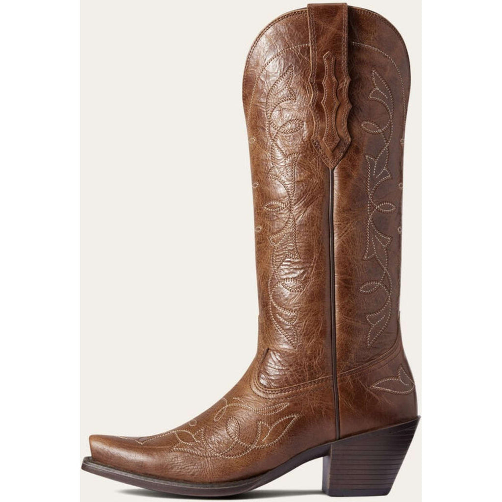 Kowbojki damskie Ariat Heritage D Toe StretchFit, kolor ciemny brąz (Dark Tan)