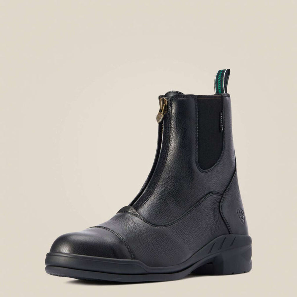 Buty sznurowane Ariat Heritage IV Steel Toe męskie czarne