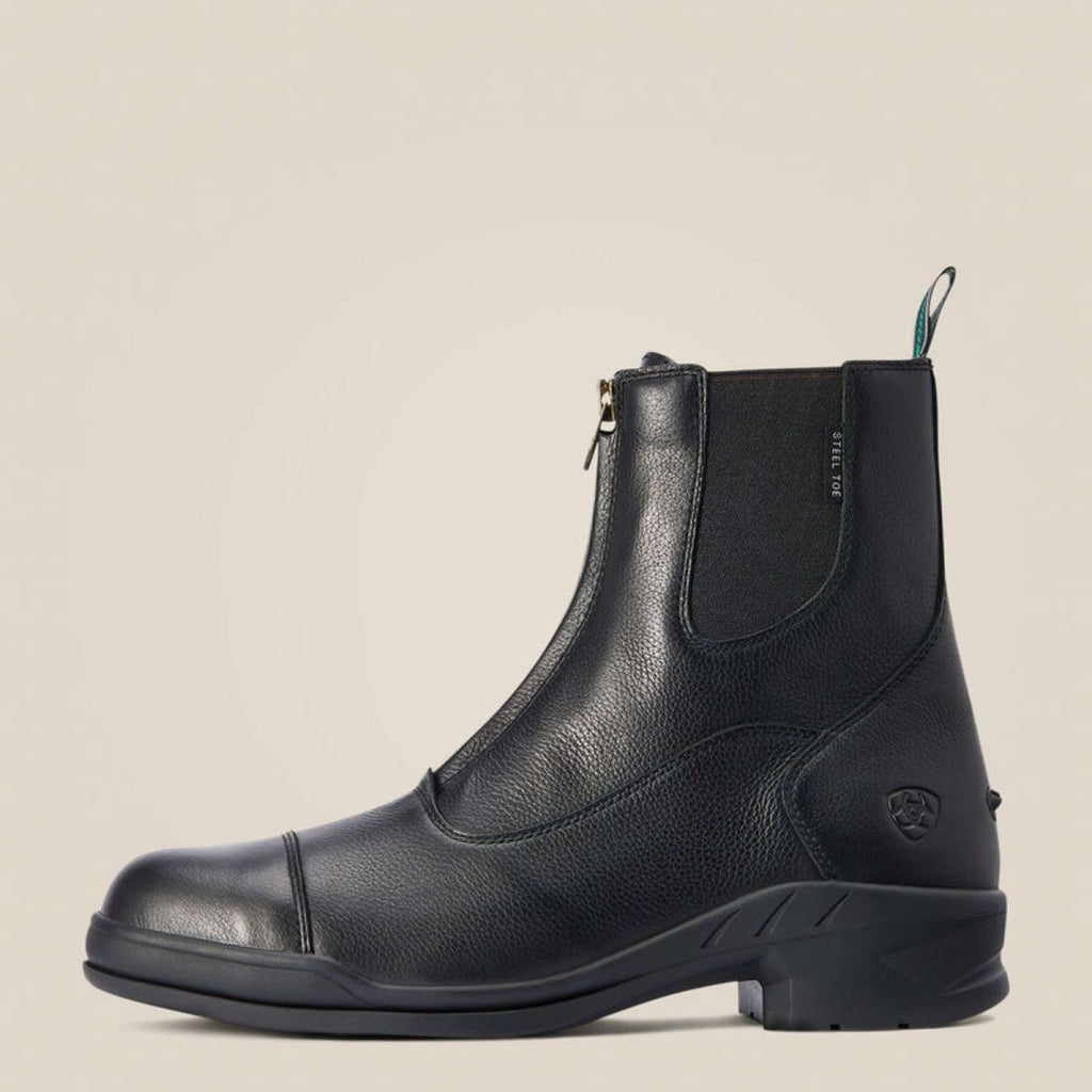 Buty sznurowane Ariat Heritage IV Steel Toe męskie czarne