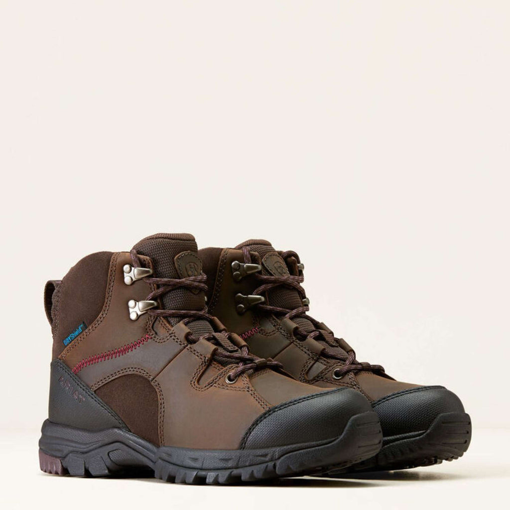 Ariat Buty Zewnętrzne Skyline Mid Waterproof Damski Czekoladowy Brązowy