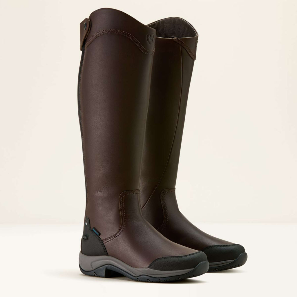Ariat Buty Jeździeckie Telluride Tall H2O Ciemnobrązowy