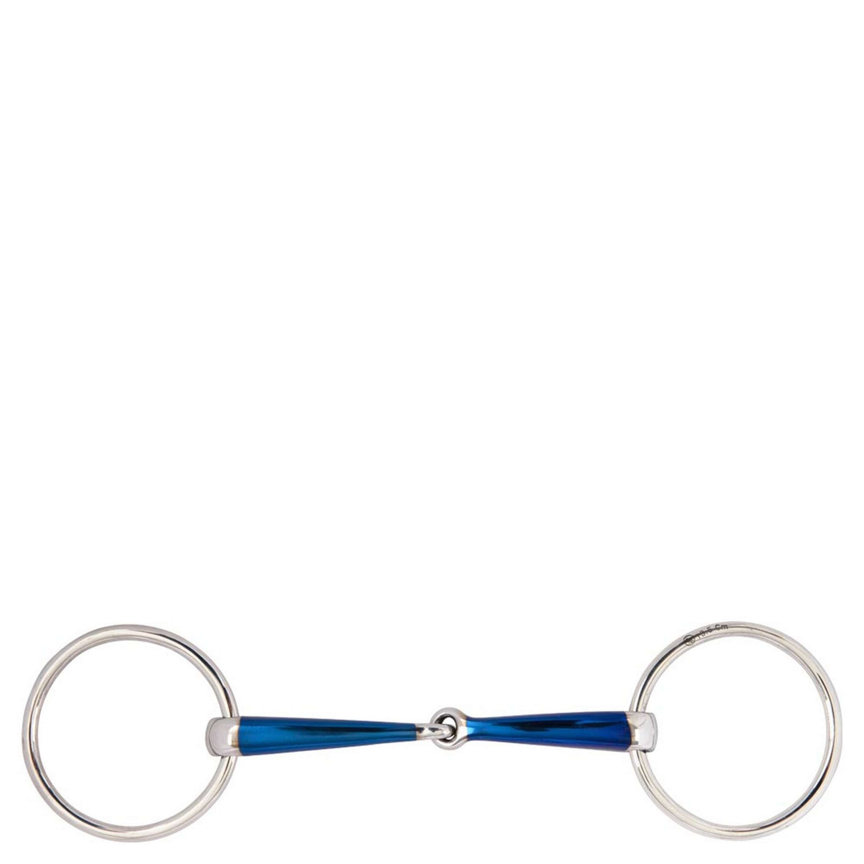 BR Wędzidło z ruchomymi kółkami Sweet Iron Jednozłamowy 14mm