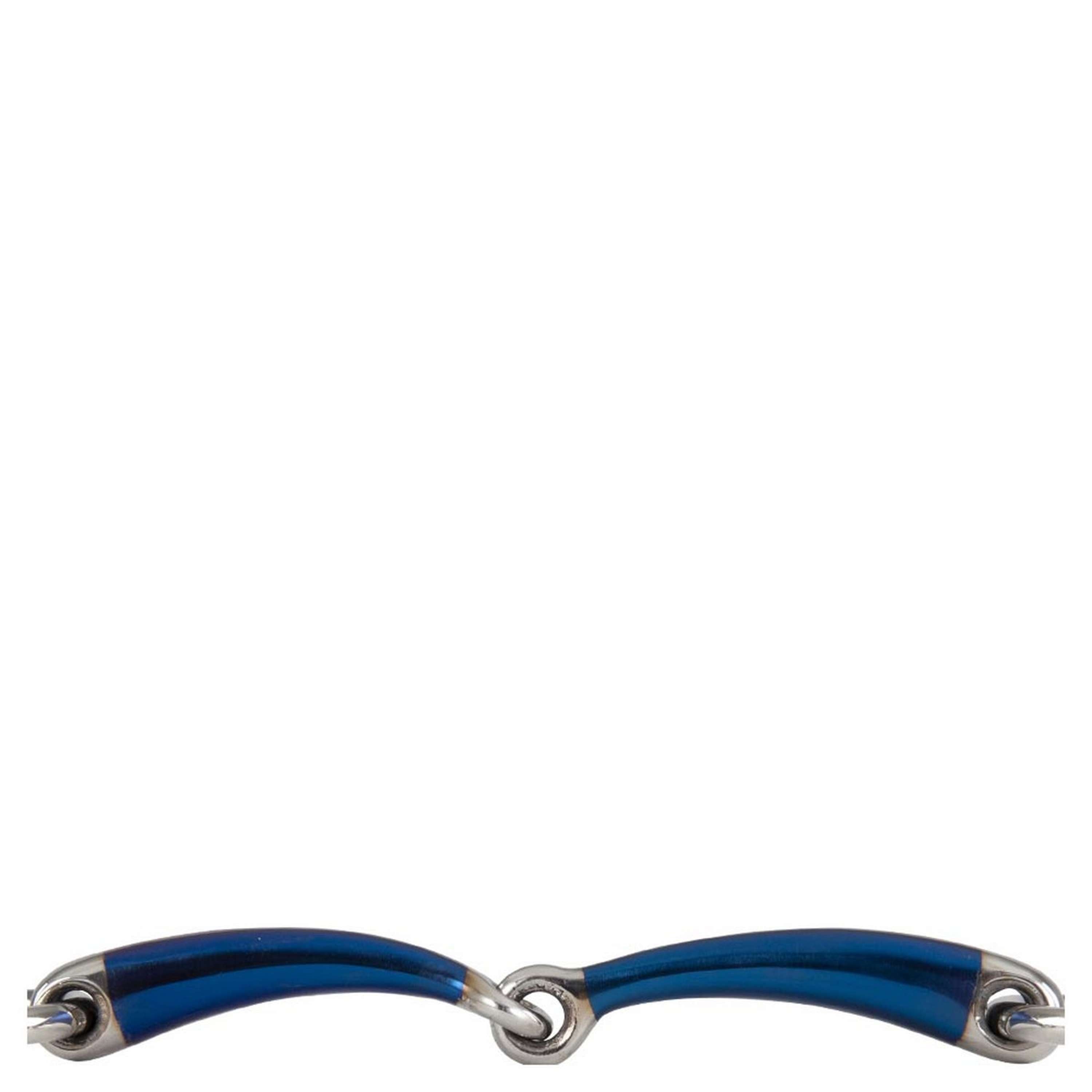 BR Wędzidło z ruchomymi kółkami Sweet Iron Jednozłamowy 14mm