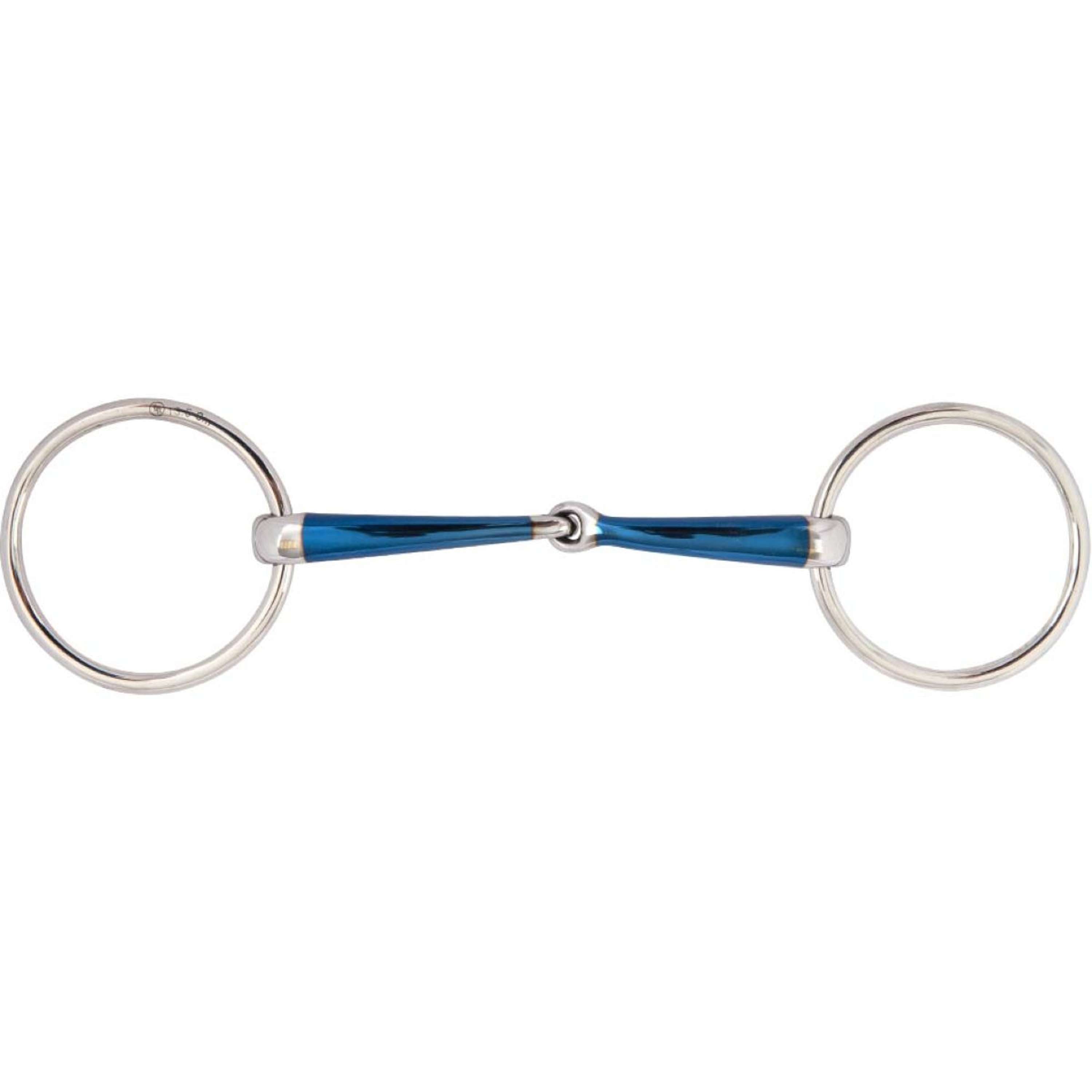 BR Wędzidło z ruchomymi kółkami Sweet Iron Magic Jednozłamowy 14mm