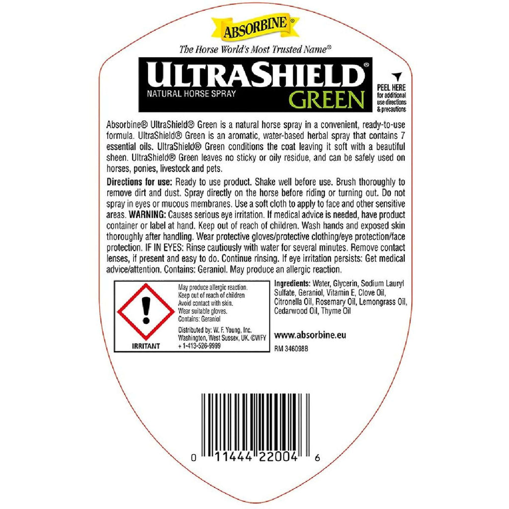 Odżywka do sierści Absorbine UltraShield Green