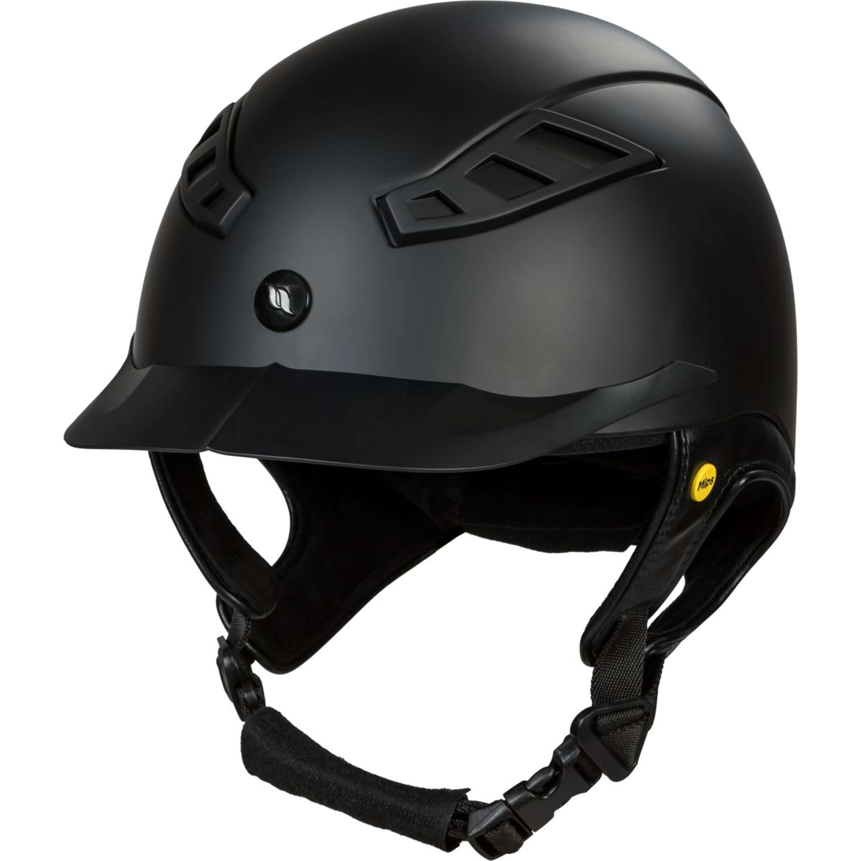 Back on Track Kask Jeździecki Lynx II Smooth Top MIPS Czarny