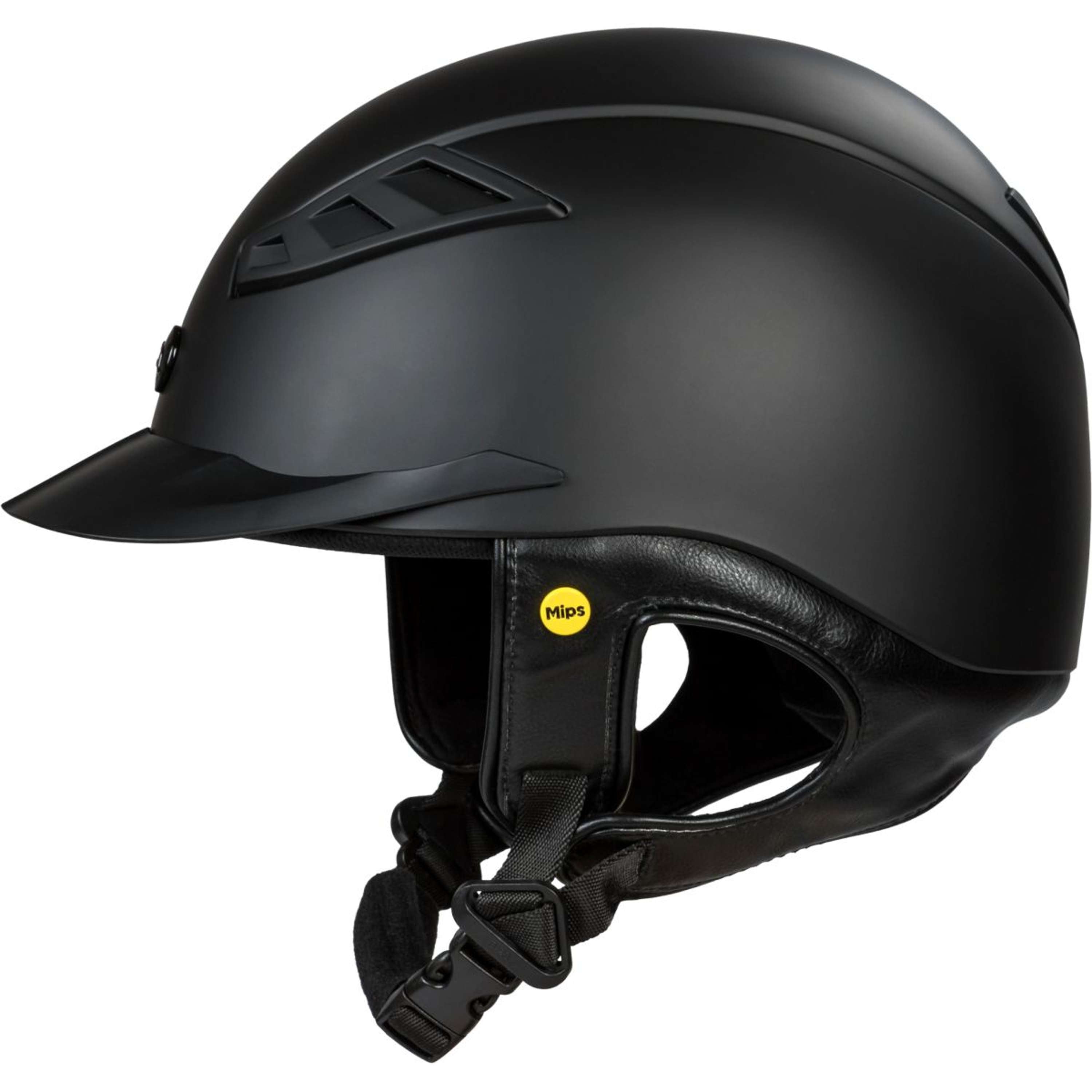 Back on Track Kask Jeździecki Lynx II Smooth Top MIPS Czarny