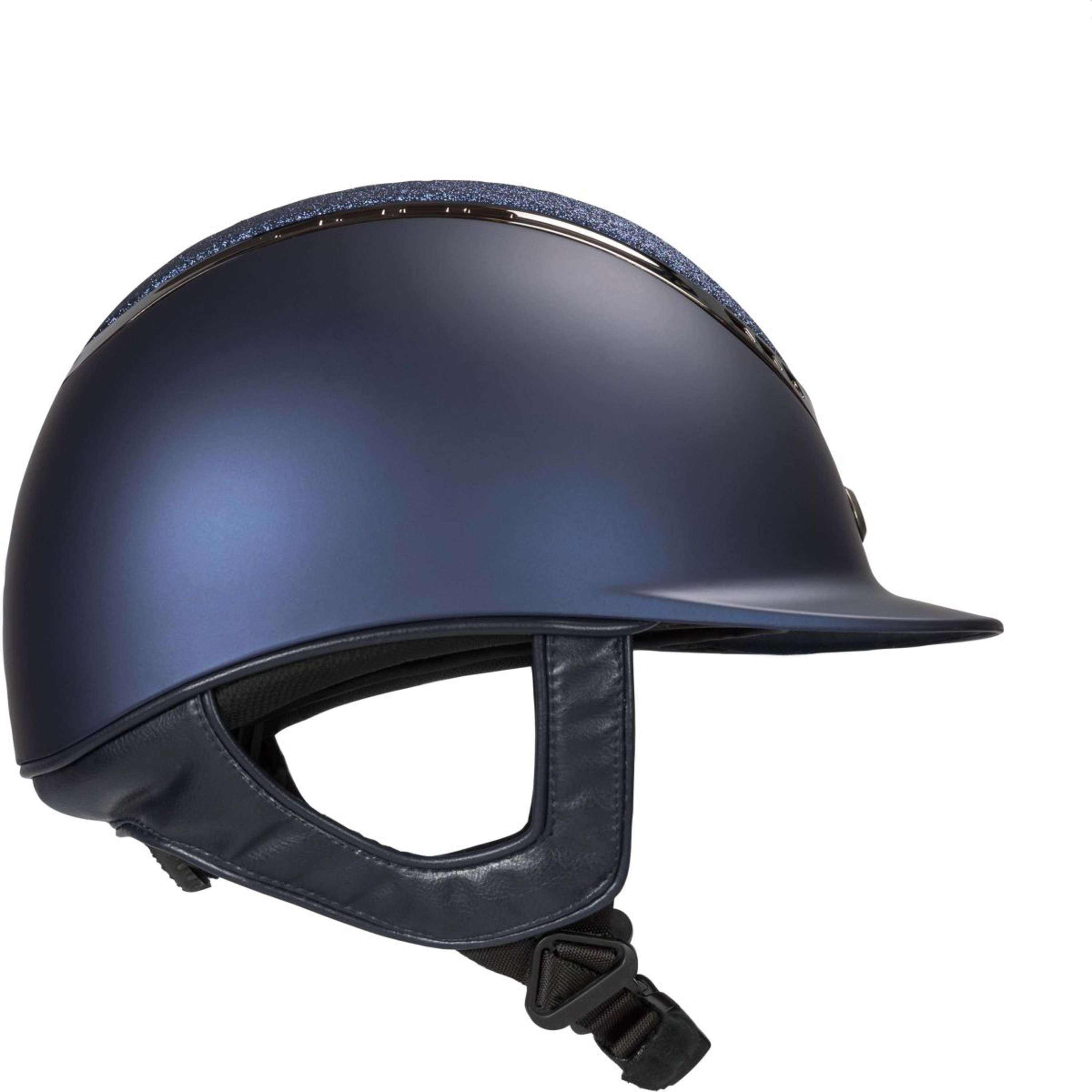Back on Track Kask Jeździecki EQ3 Pardus Smooth Mips Niebieski