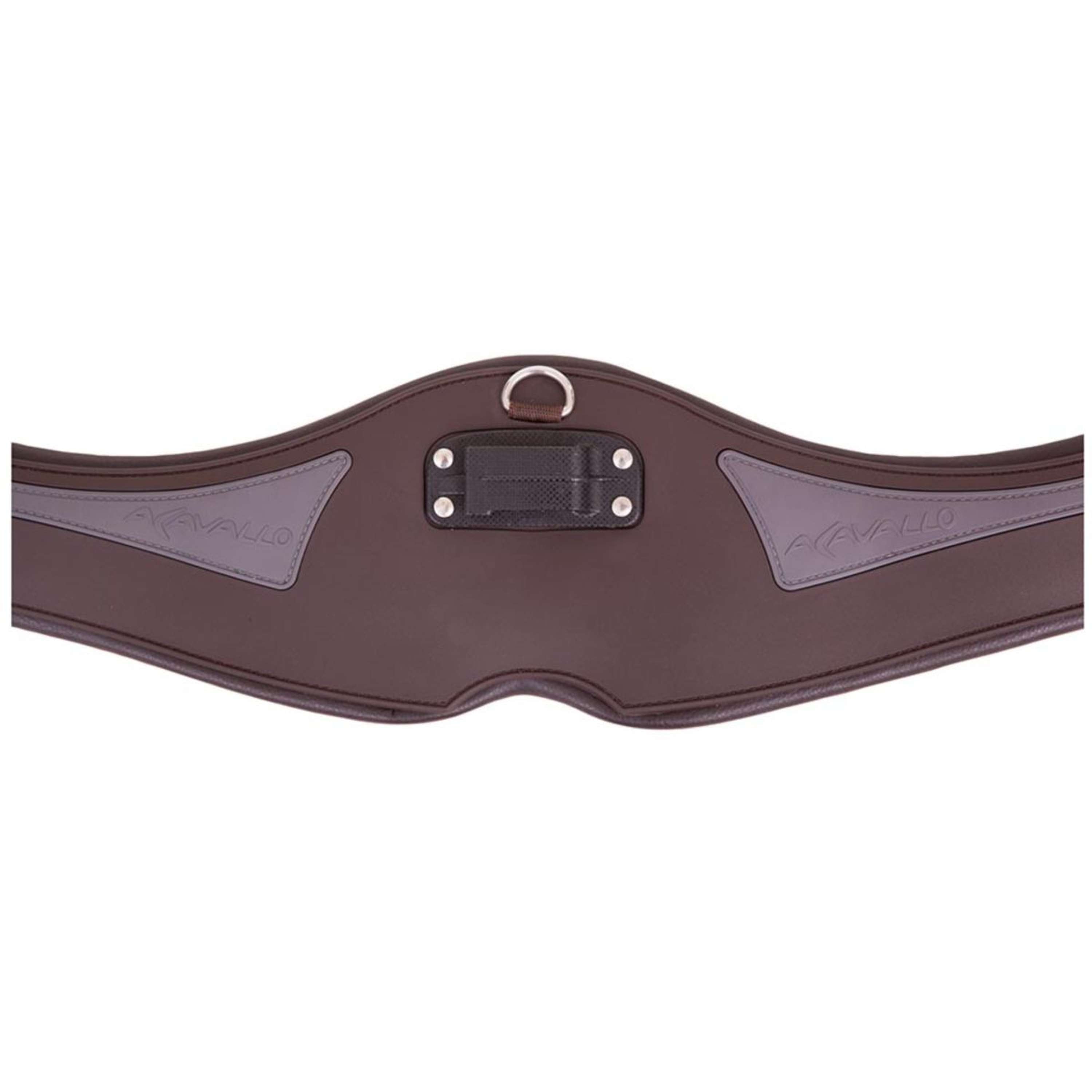 Acavallo Popręg Komfort Żel Anatomiczny Brązowy