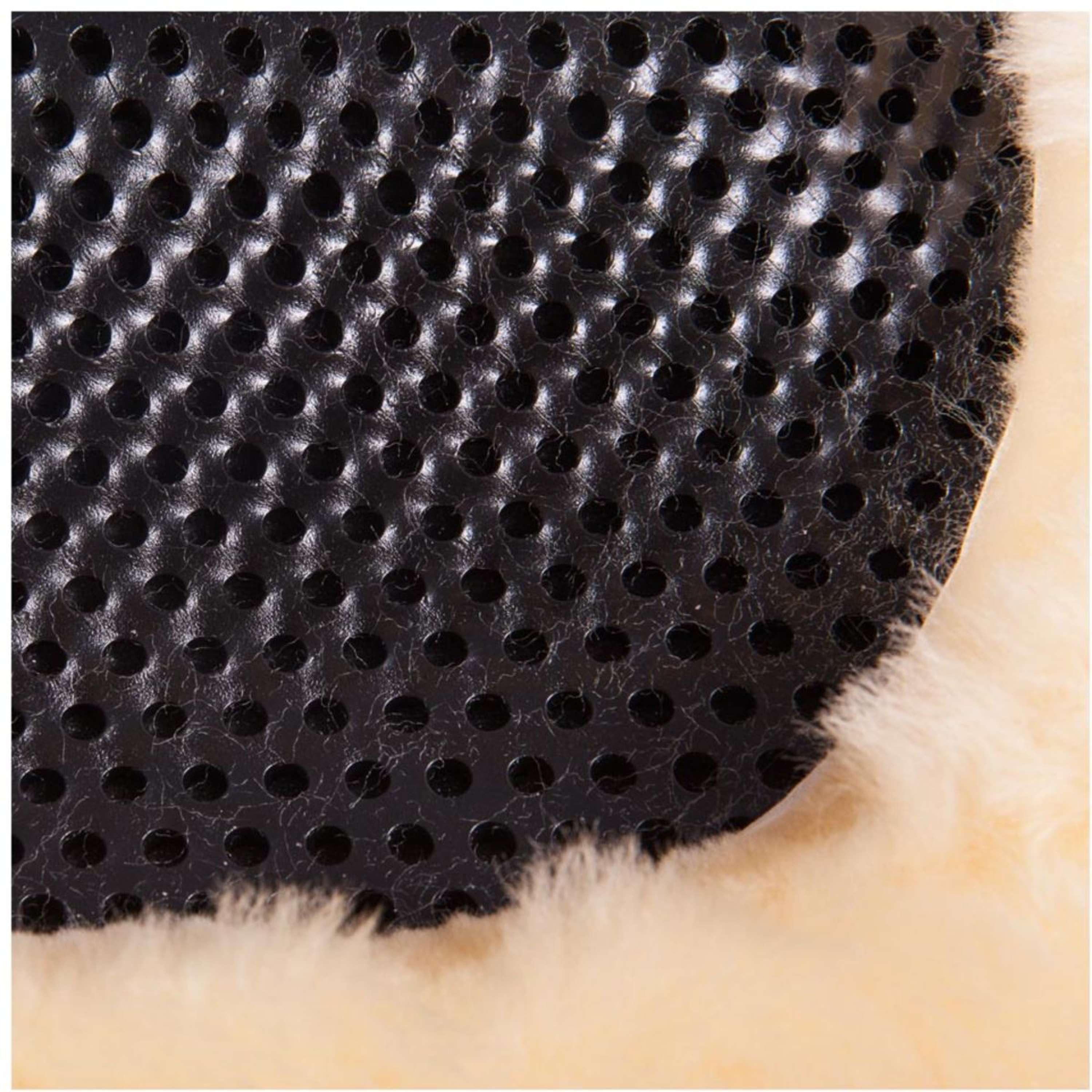BR Gel Pad Therapeutic Soft Dri-lex Z Owczą Skórą Czarny
