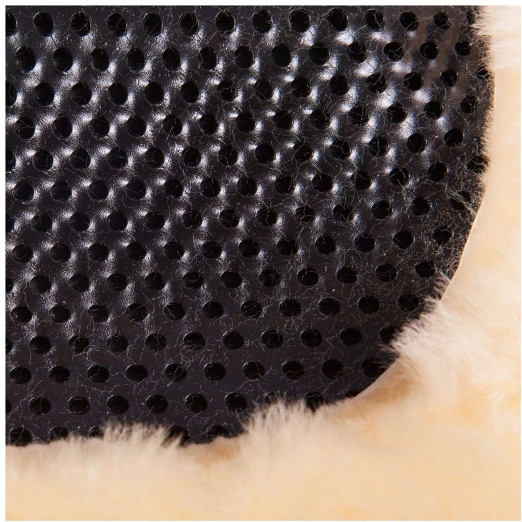 BR Gel Pad Therapeutic Soft Dri-lex Z Owczą Skórą Czarny