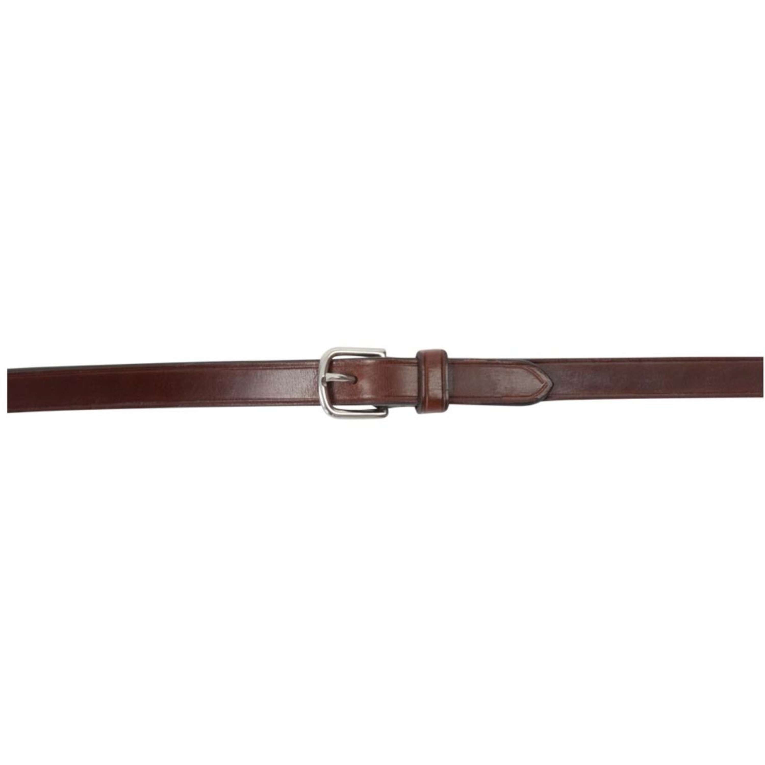 BR Wodza Ujeżdżenie Skóra/Guma Stopery 16mm Dębowy/Srebrny