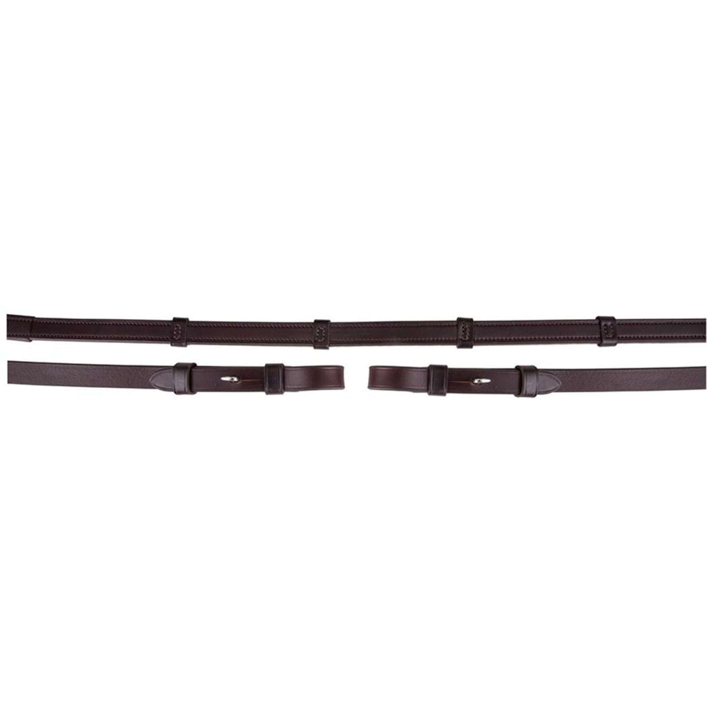 BR Wodza Ujeżdżenie Skóra/Guma Stopery 16mm Brązowy