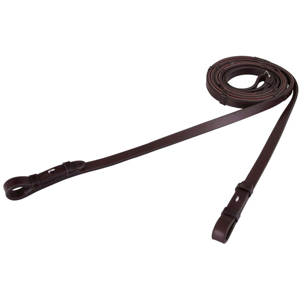 BR Wodza Ujeżdżenie Skóra/Guma Stopery 16mm Brązowy
