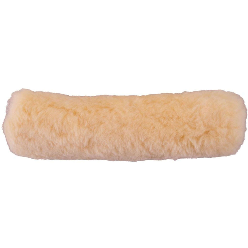 BR Pokrowiec Na Nachrapnik Skóra owcza z Rzep 28cm Natural