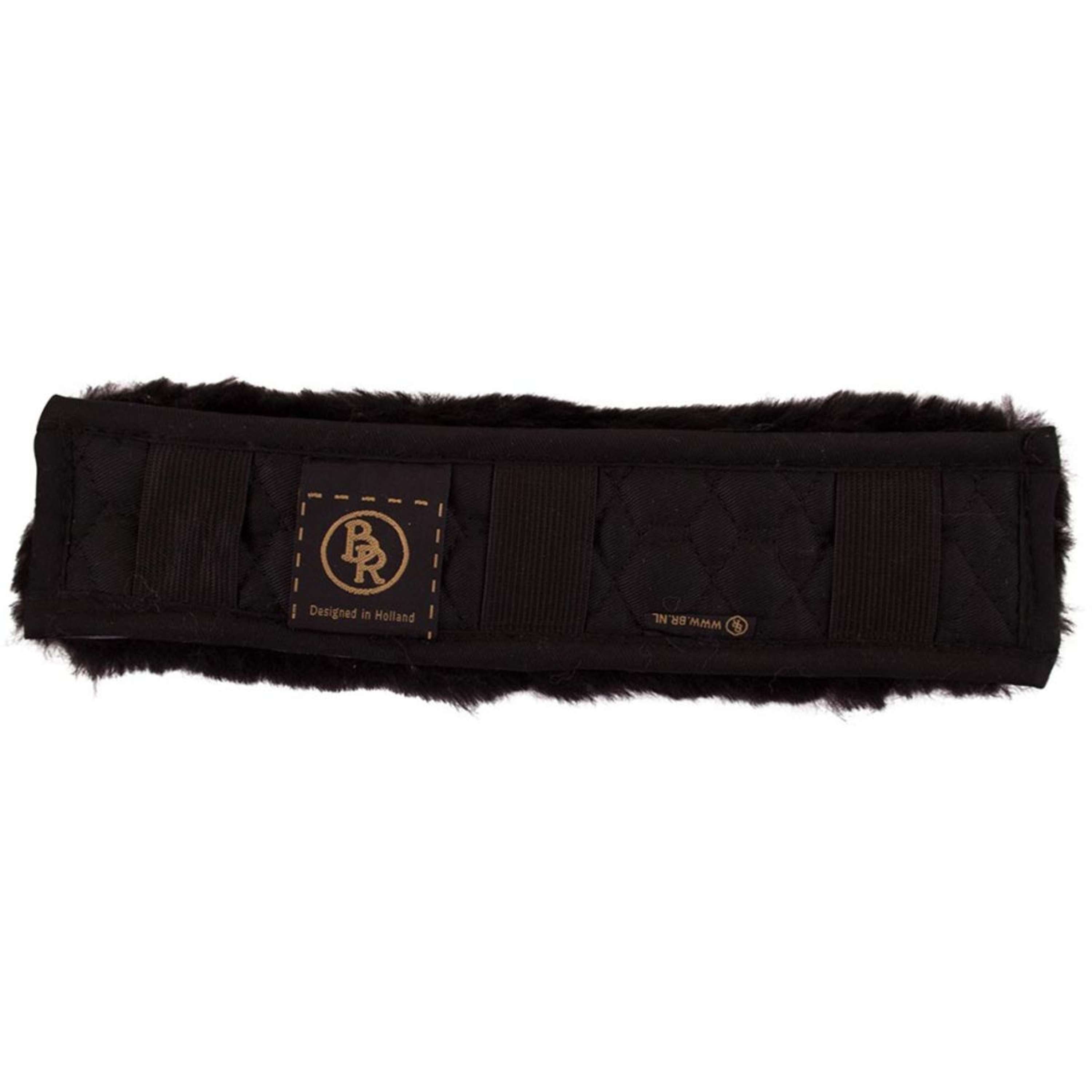 BR Ochraniacz Nachrapnika Runo Owcze 28cm Czarny/Czarny