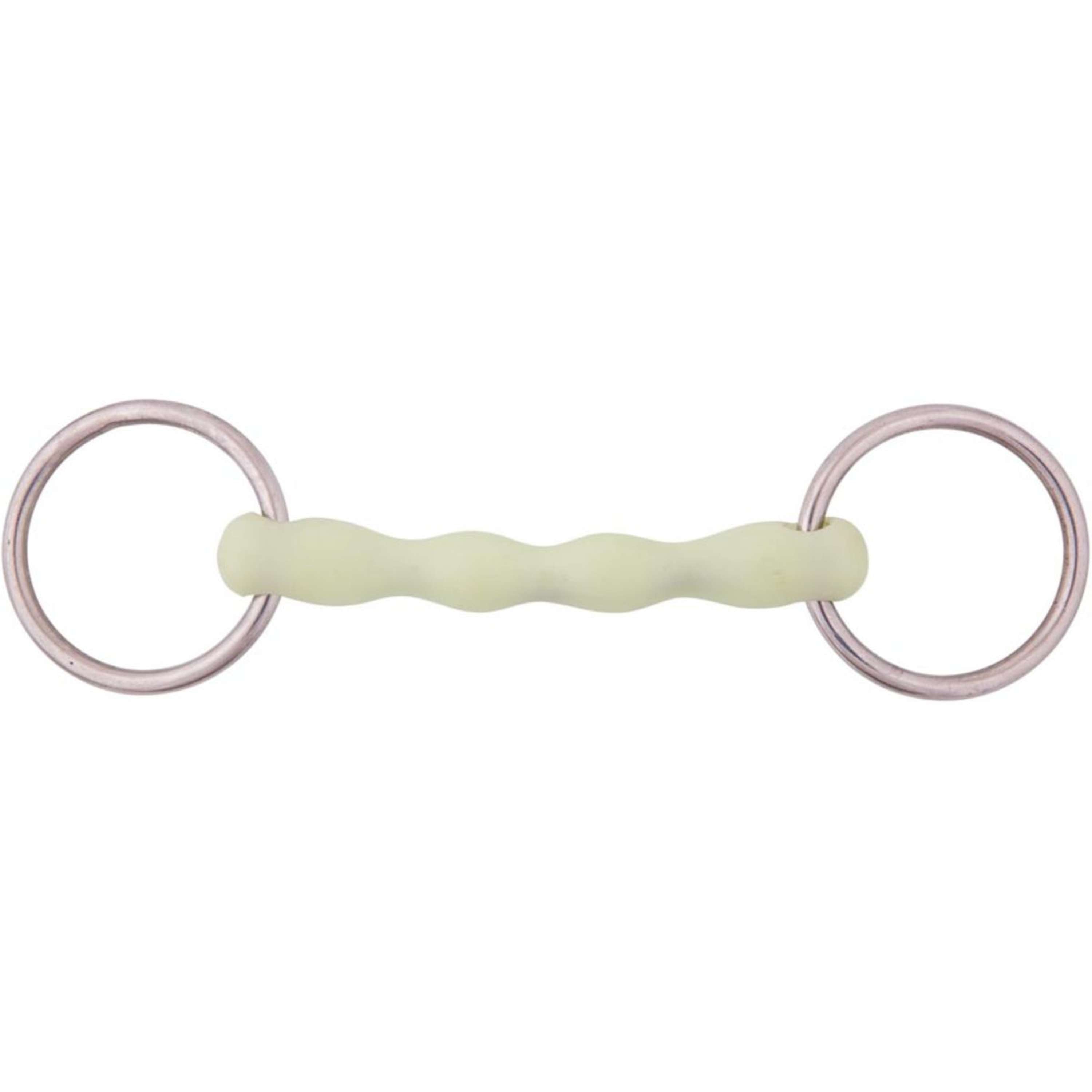 BR Wędzidło z ruchomymi kółkami Jabłkowy Mouth 20mm Niełamany STALOWY