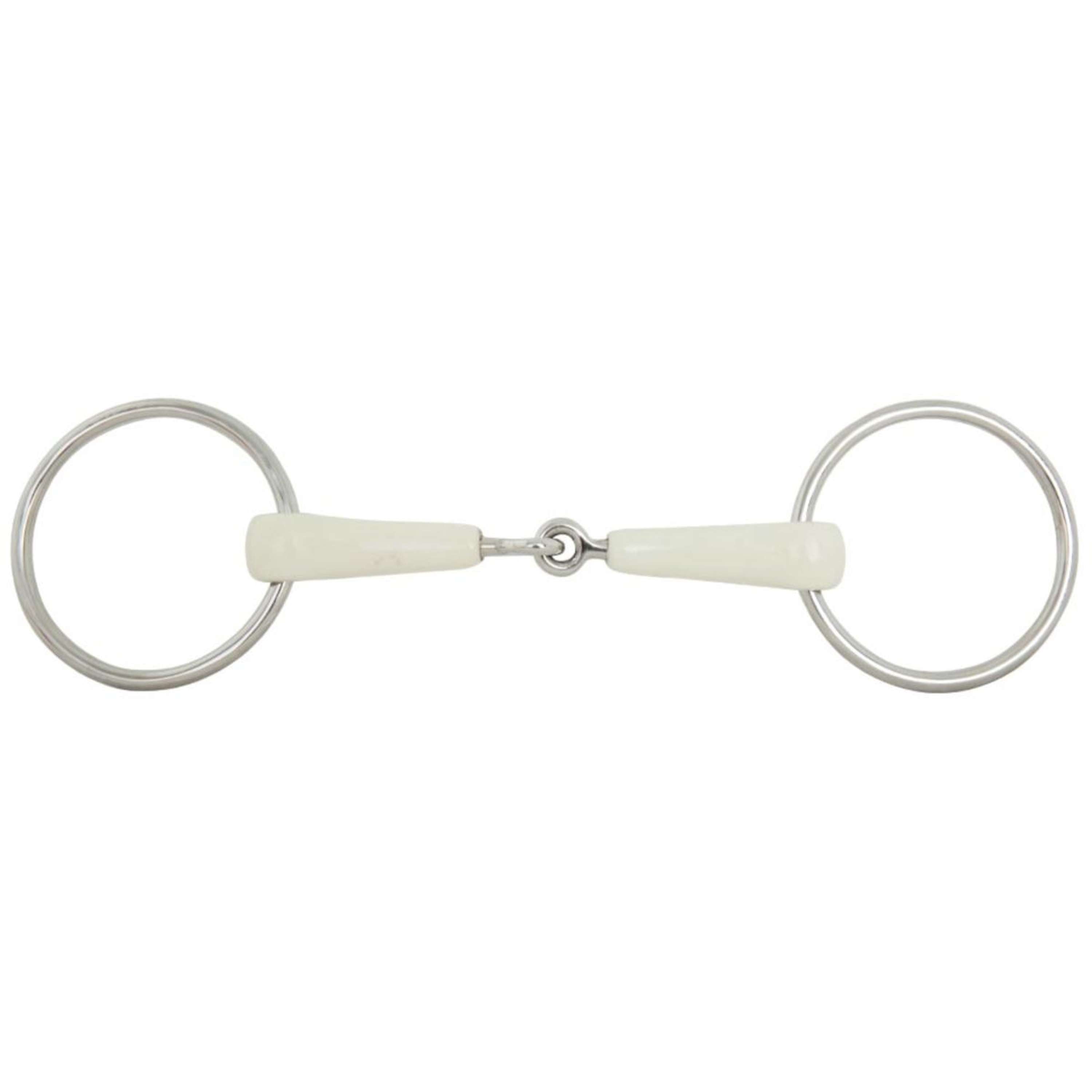BR Wędzidło z ruchomymi kółkami Combo Comfort Łamany 18mm