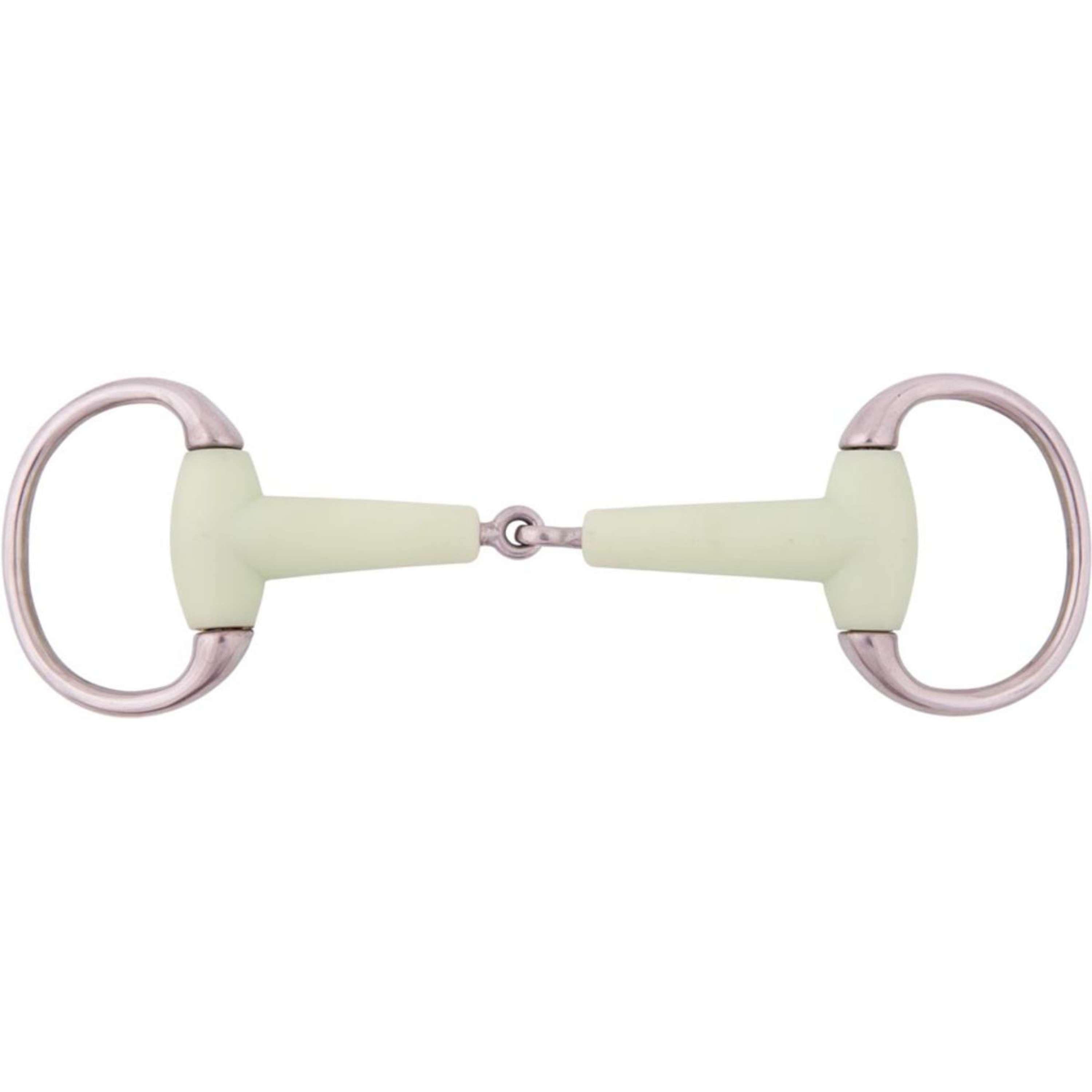 BR Wędzidło z kółkami stałymi Jabłkowy Mouth 18mm Duży Kółka STALOWY