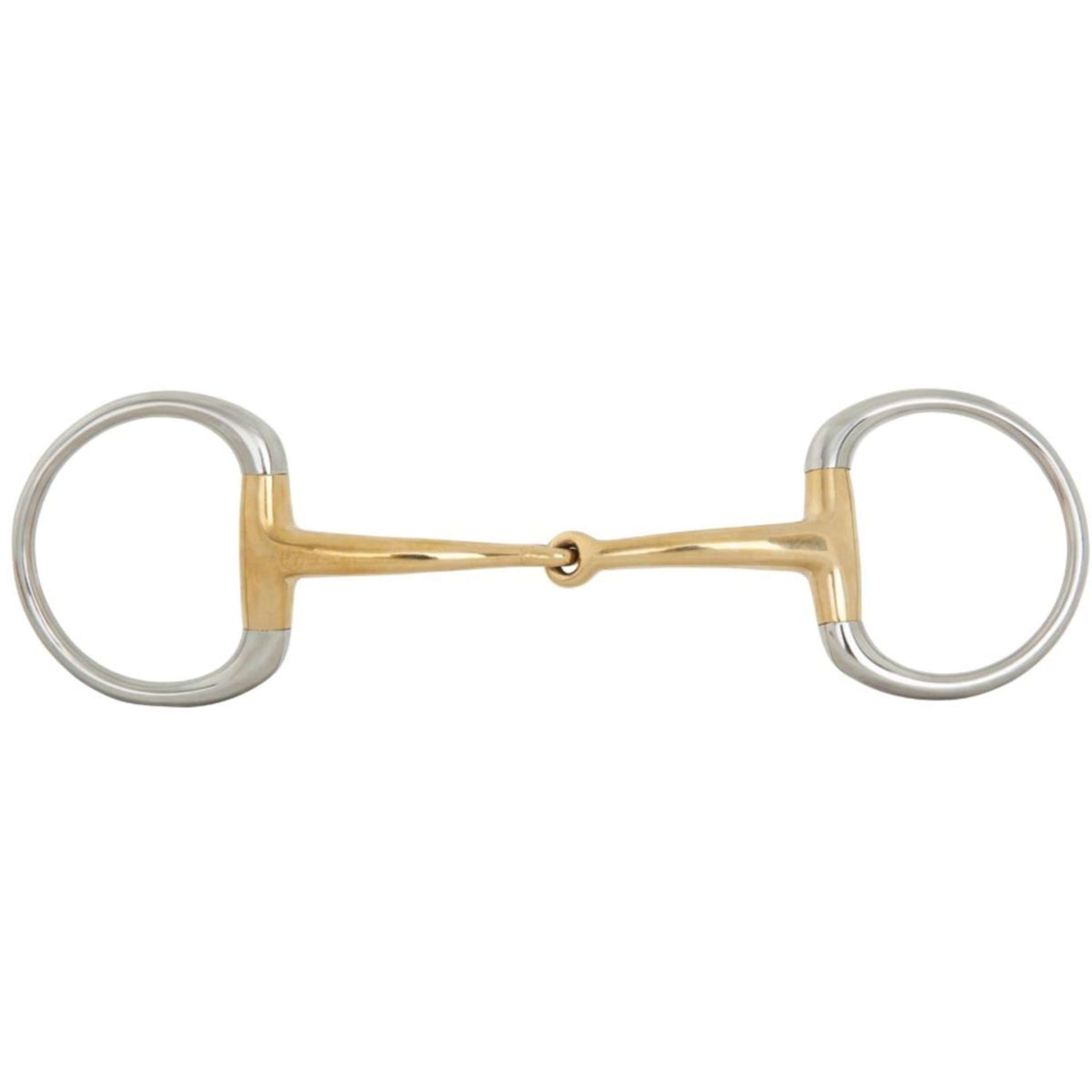 BR Wędzidło z kółkami stałymi Soft Contact Curv 16mm Pierścień 65mm