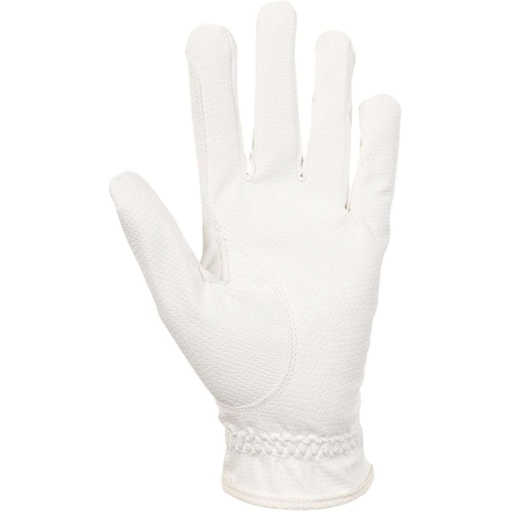BR Rękawiczki Jeździeckie Grip Pro Białe