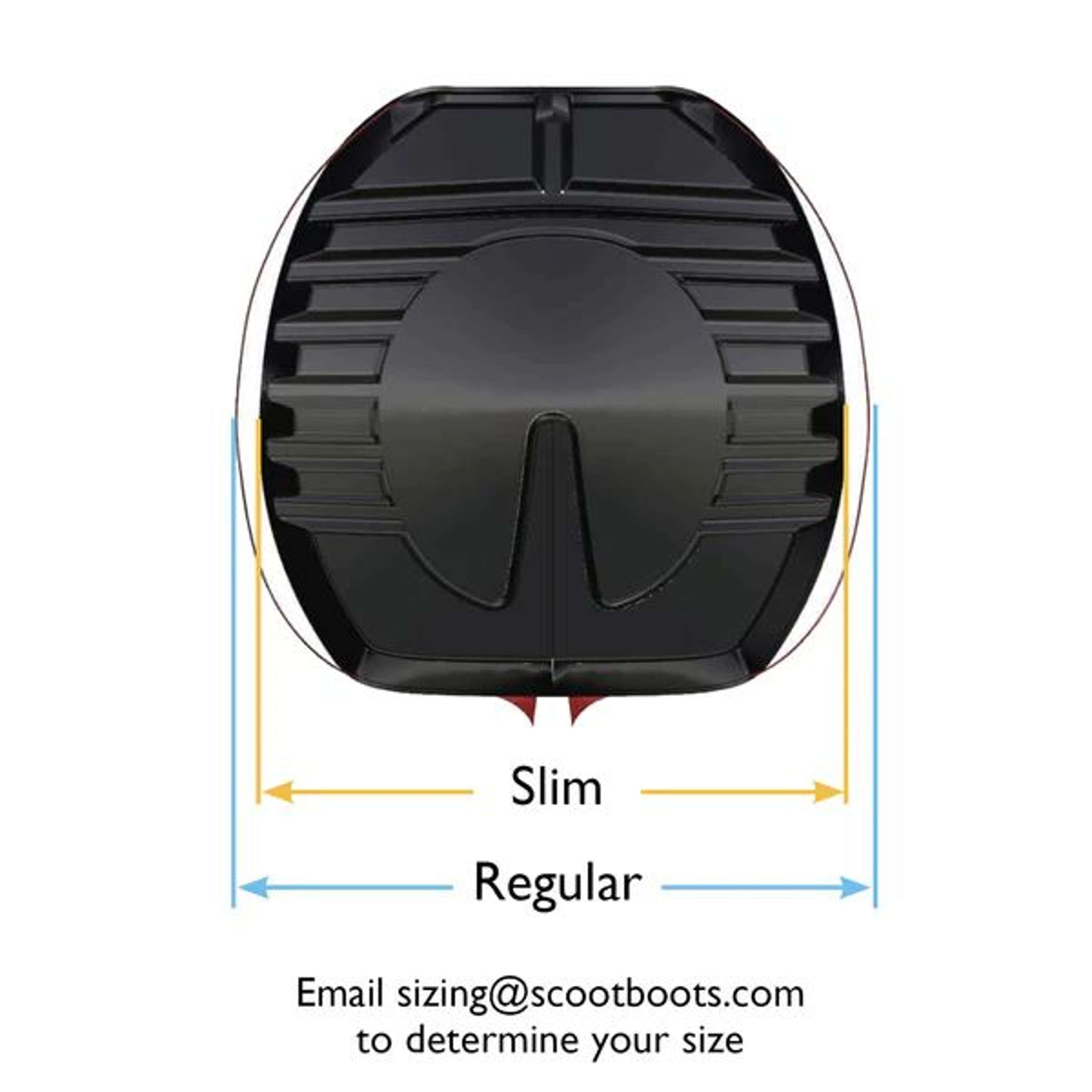 Scoot Boot Podkowa Slim Single Czarny