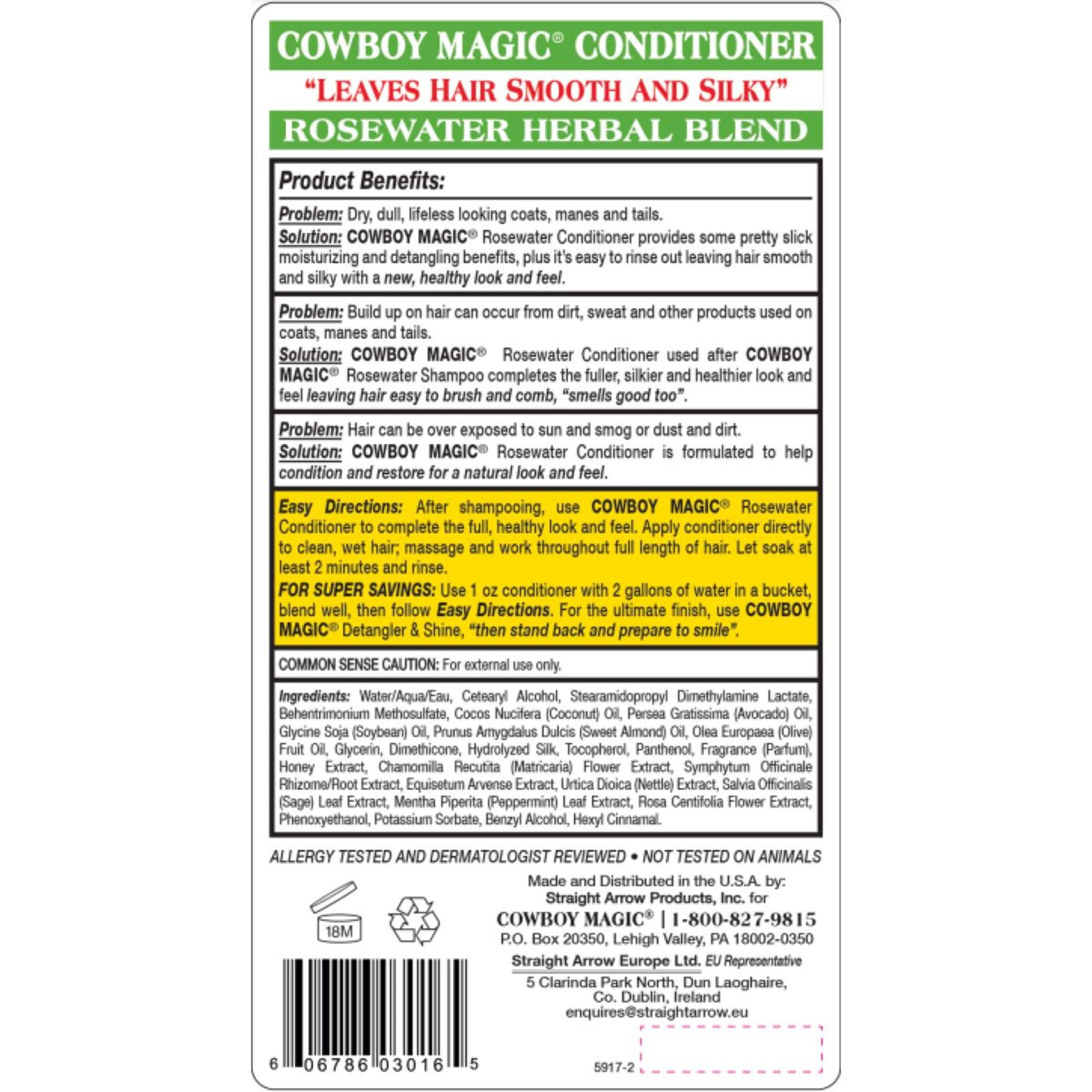 Odżywka Cowboy Magic Rosewater Conditioner
