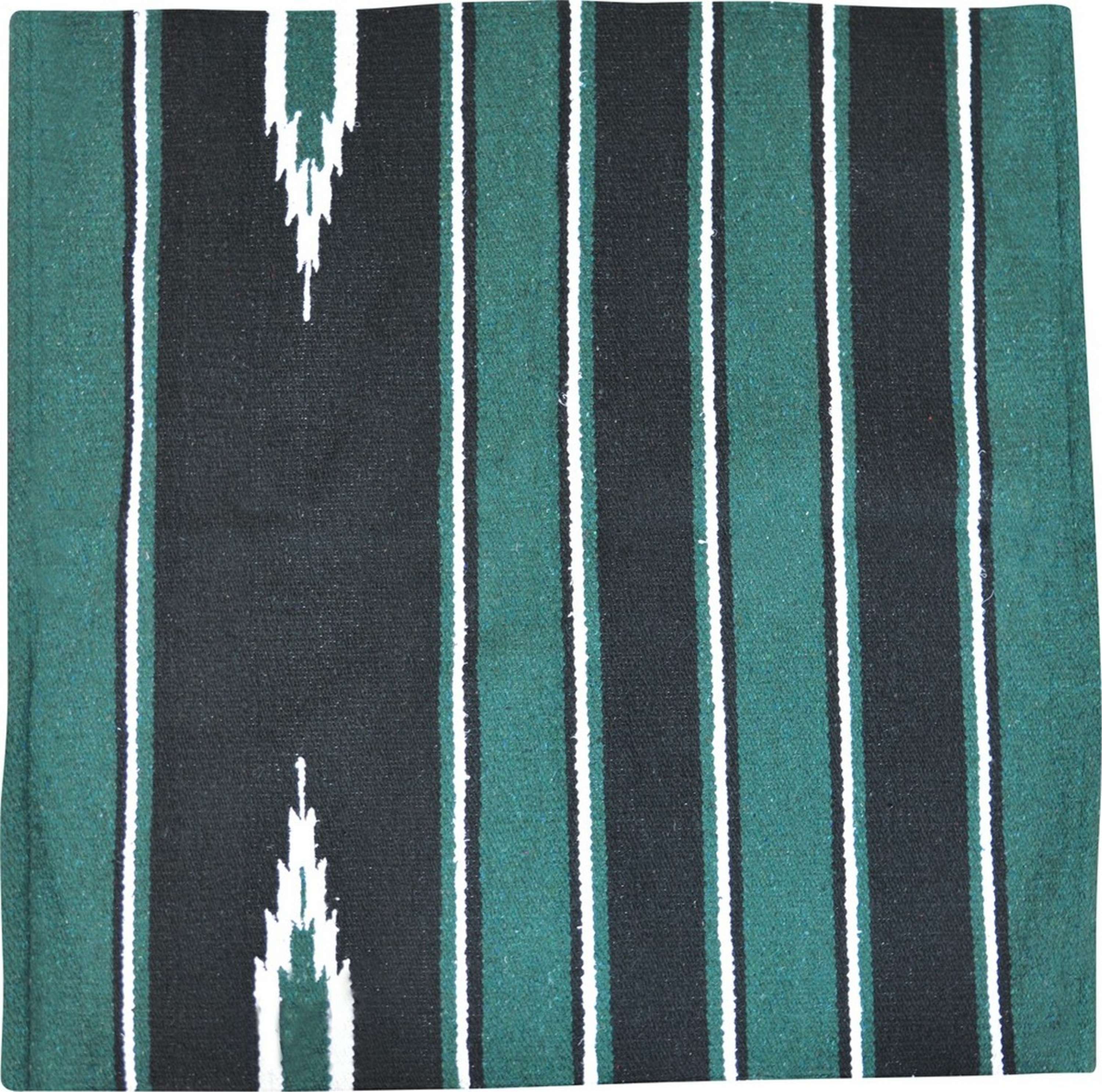 Randol's Navajo Koc Pokazowy Bawełna Zielony/Czarny/Biały