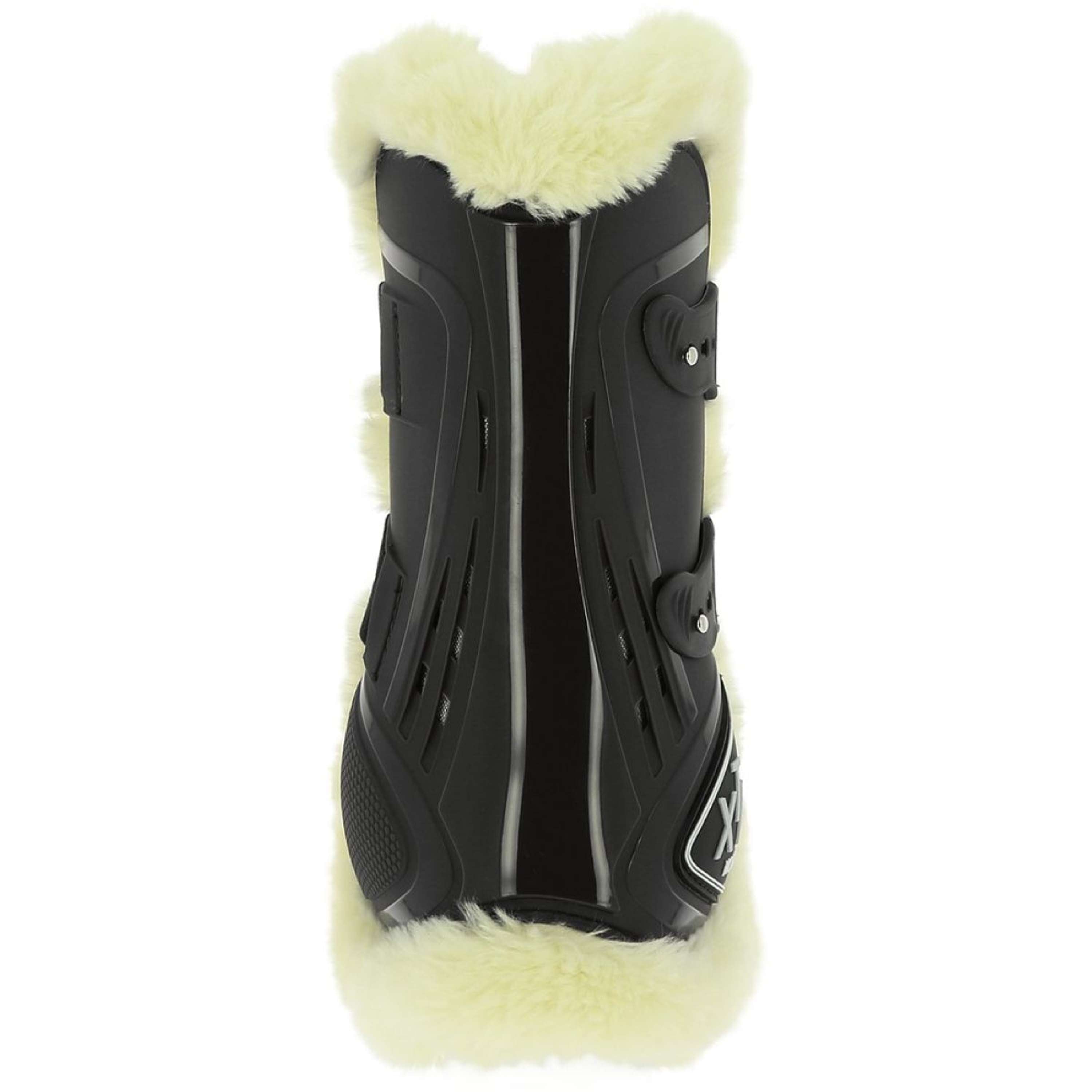 Norton Ochraniacze Na Ścięgna XTR Sheepskin Zawiązany Czarny