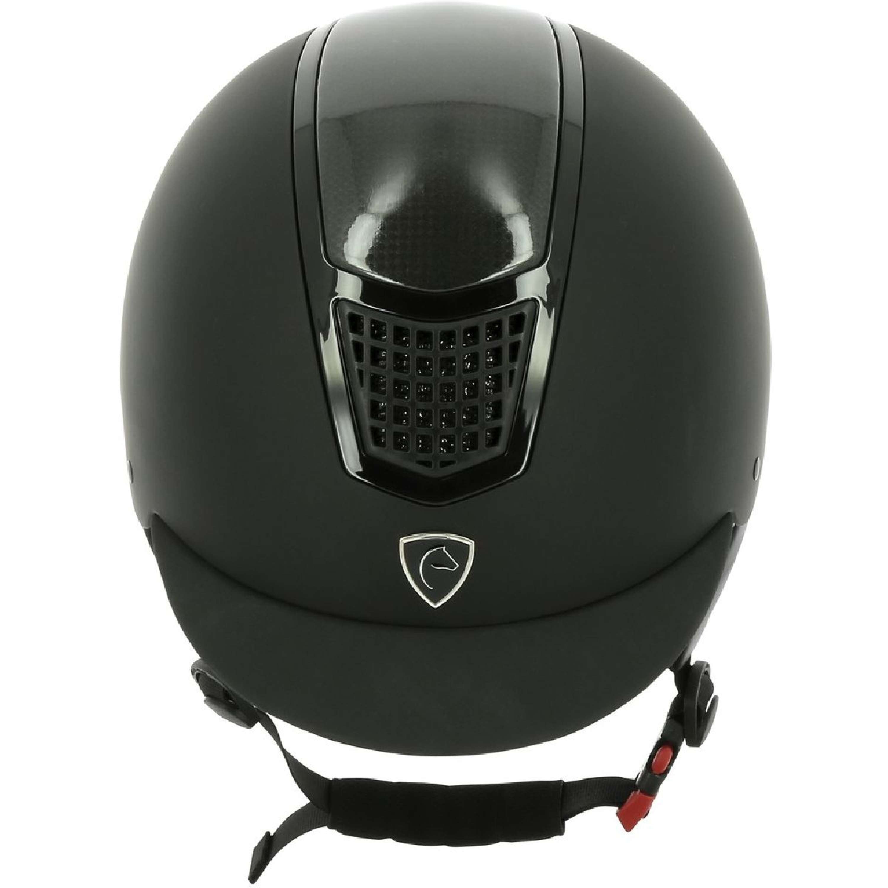 EQUITHÈME Kask Jeździecki Airy Czarny/Węglowy