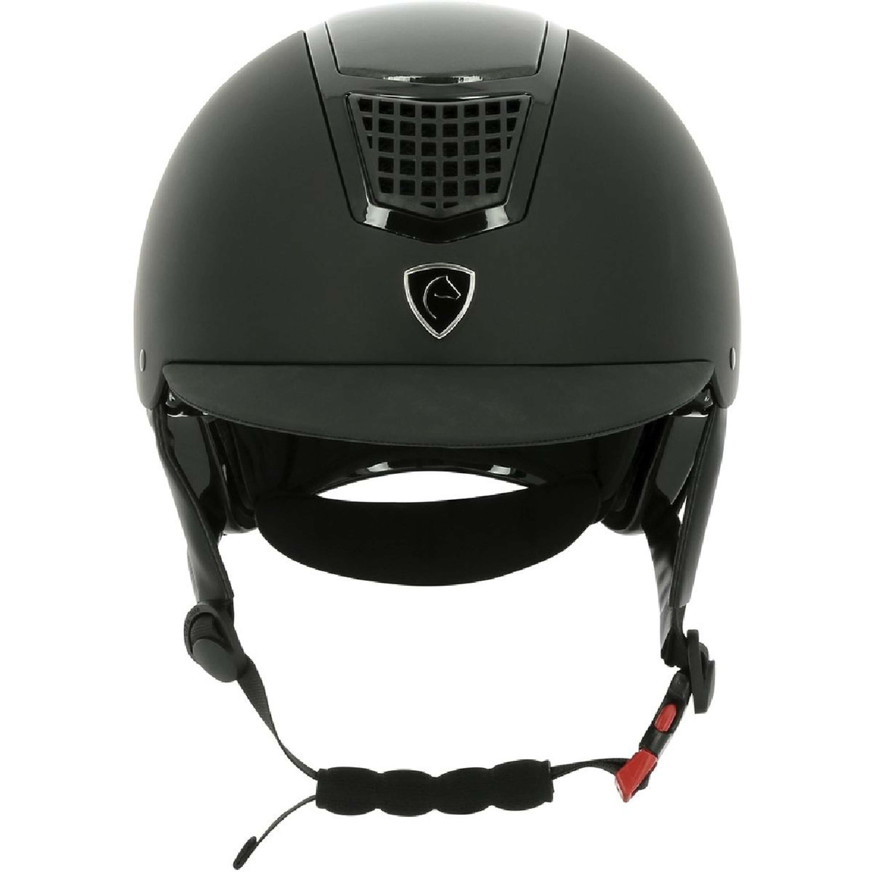 EQUITHÈME Kask Jeździecki Airy Czarny/Węglowy