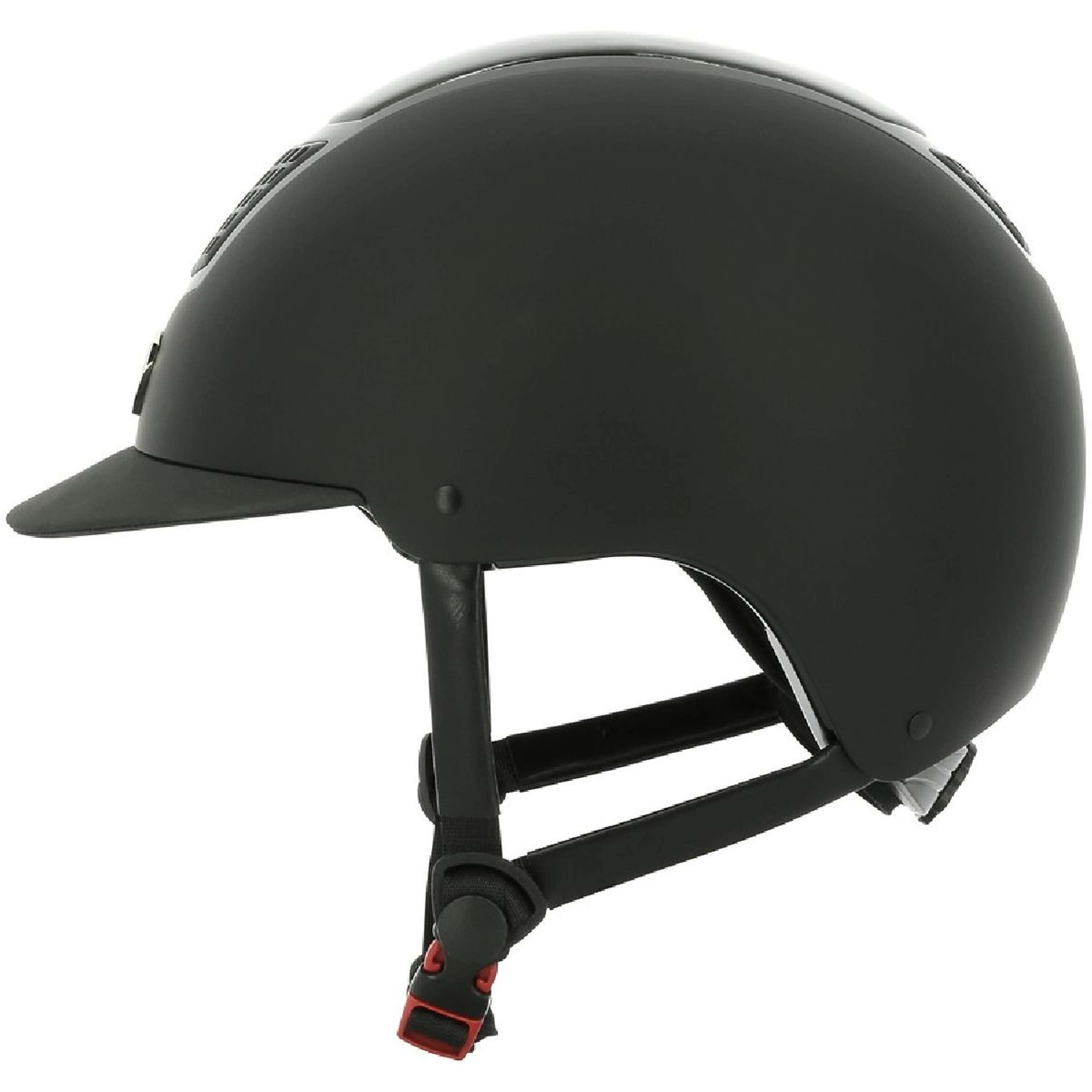EQUITHÈME Kask Jeździecki Airy Czarny/Węglowy