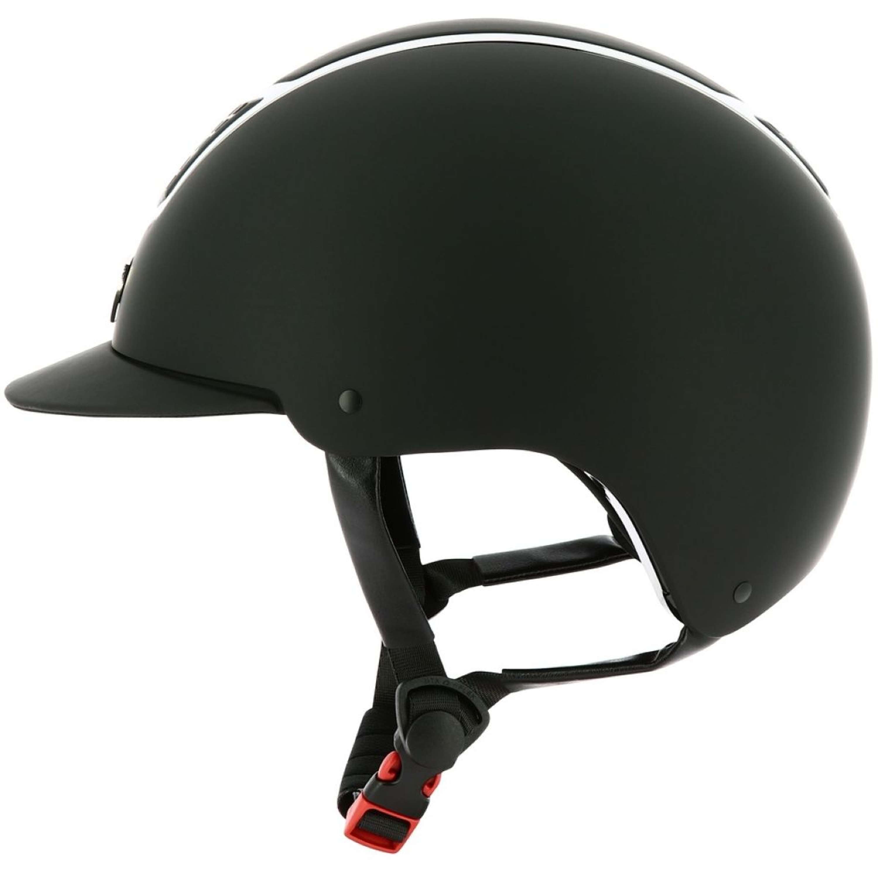 EQUITHÈME Kask Jeździecki Airy Srebrny/Czarny