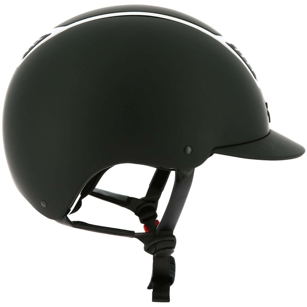 EQUITHÈME Kask jeździecki Airy srebrny/czarny