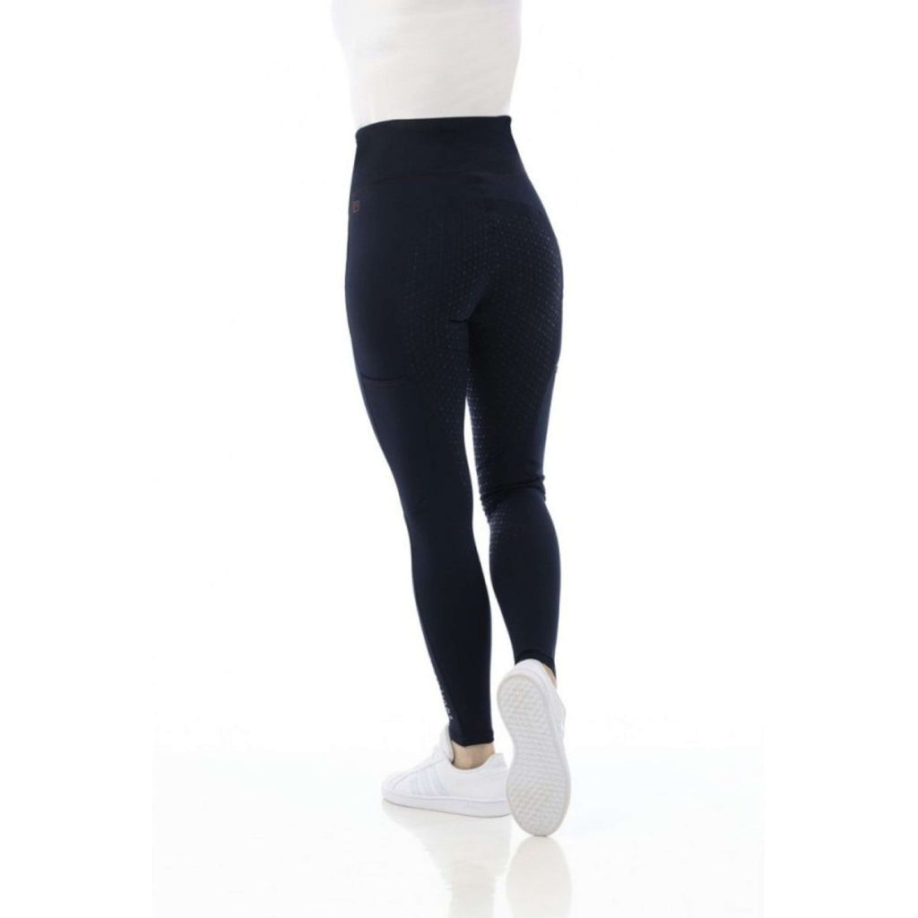 EQUITHÈME Legginsy jeździeckie Lyly Pull-On granatowe