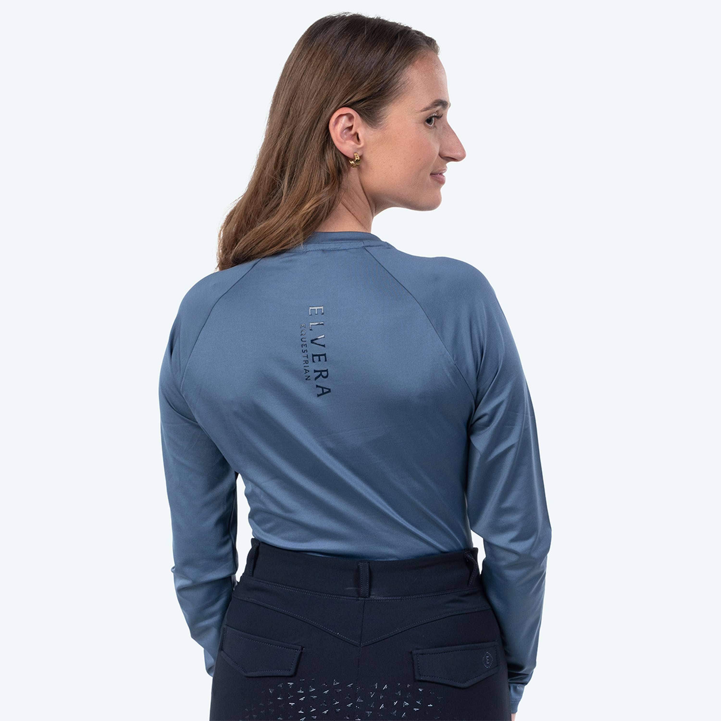Elvera Equestrian Performance Koszulka EELunara Dove Blue