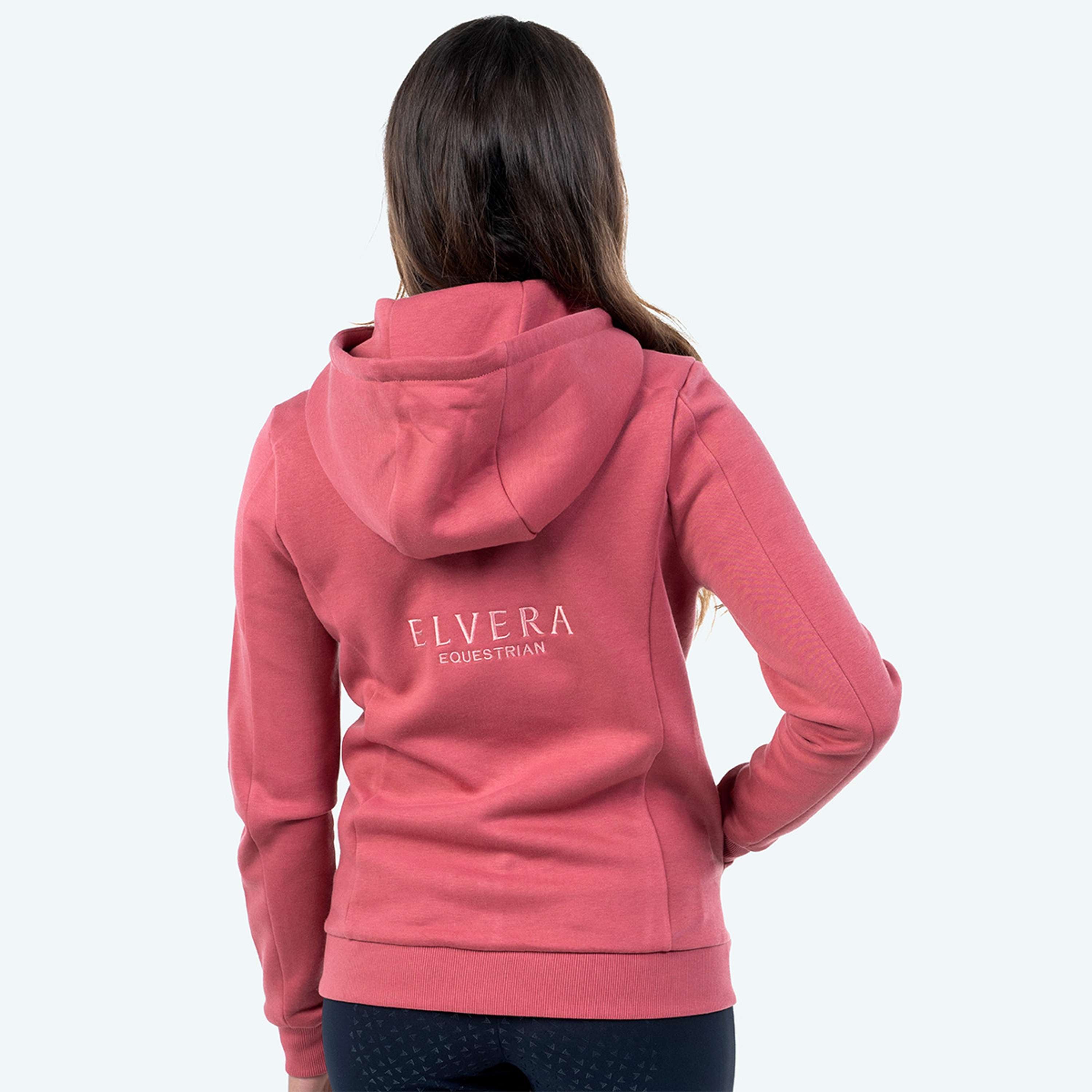 Elvera Equestrian Bluza Z Kapturem I Zamkiem EEValera Mauve Wood