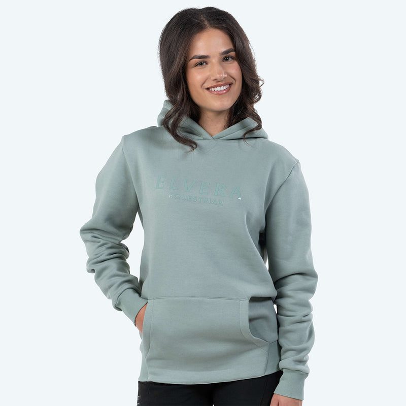Elvera Equestrian Bluza Z Kapturem EEUnity Green Meleu