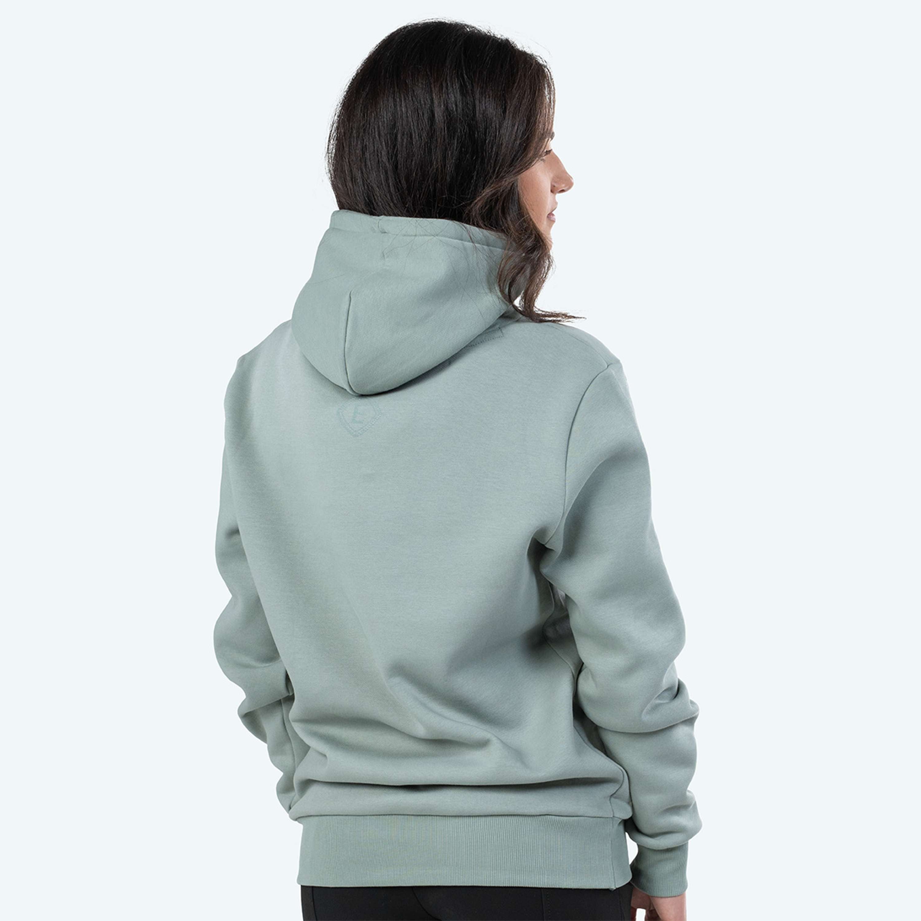 Elvera Equestrian Bluza Z Kapturem EEUnity Green Meleu