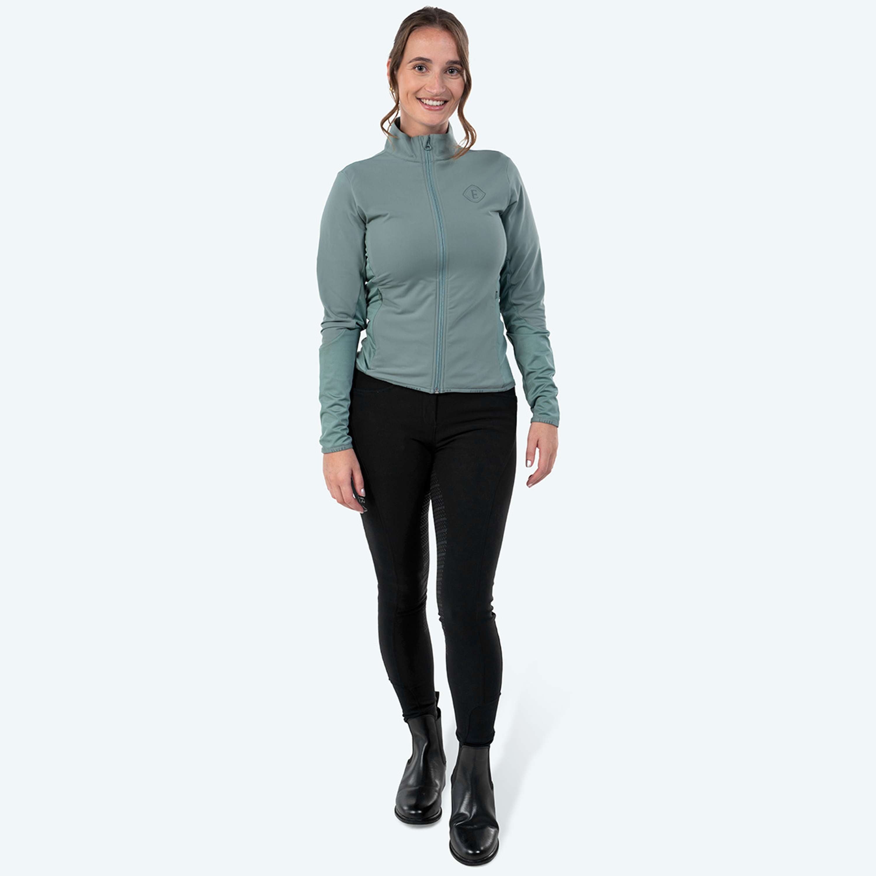 Elvera Equestrian Kamizelka Treningowa EEAveline Stormy Green
