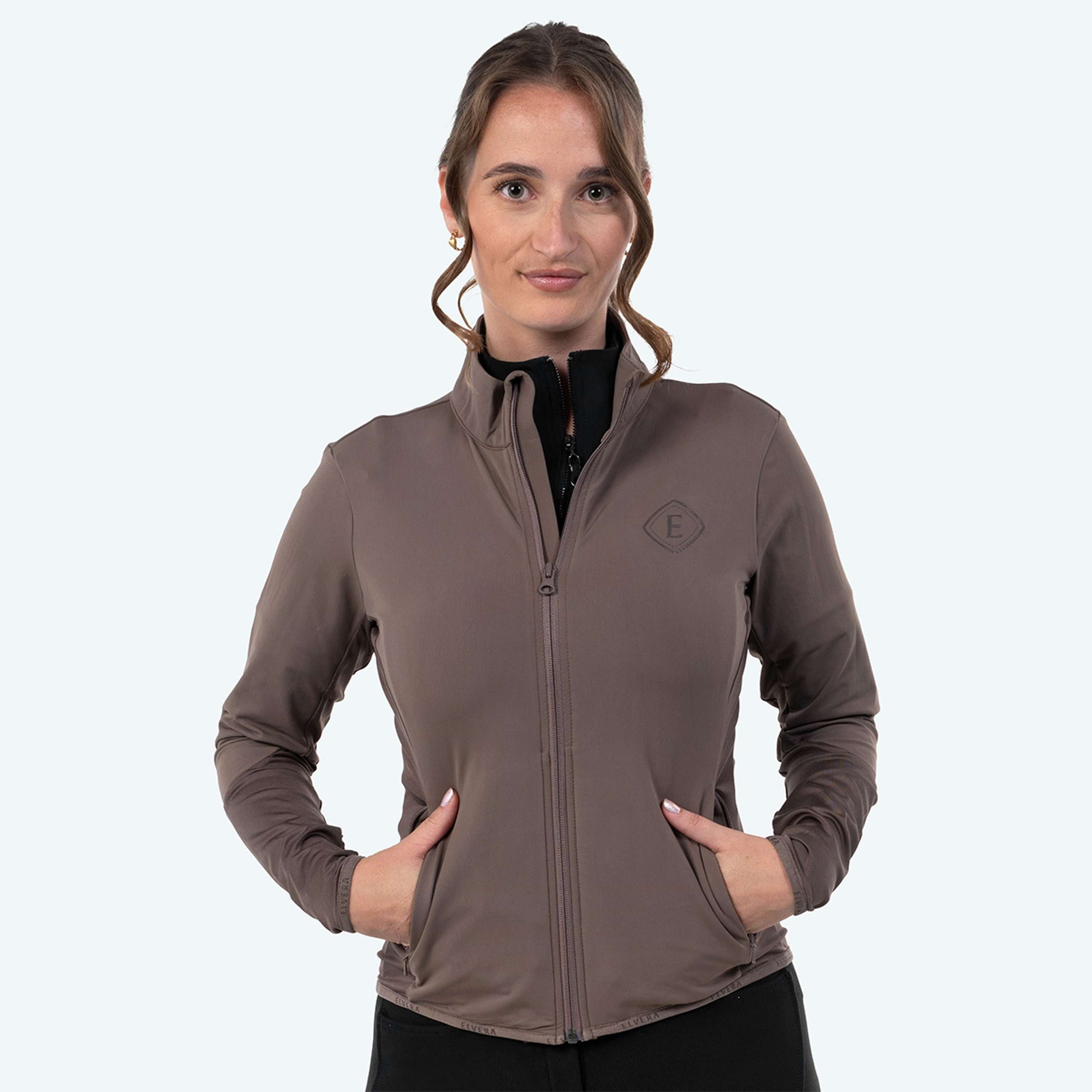 Elvera Equestrian Kamizelka Treningowa EEAveline Dark Taupe