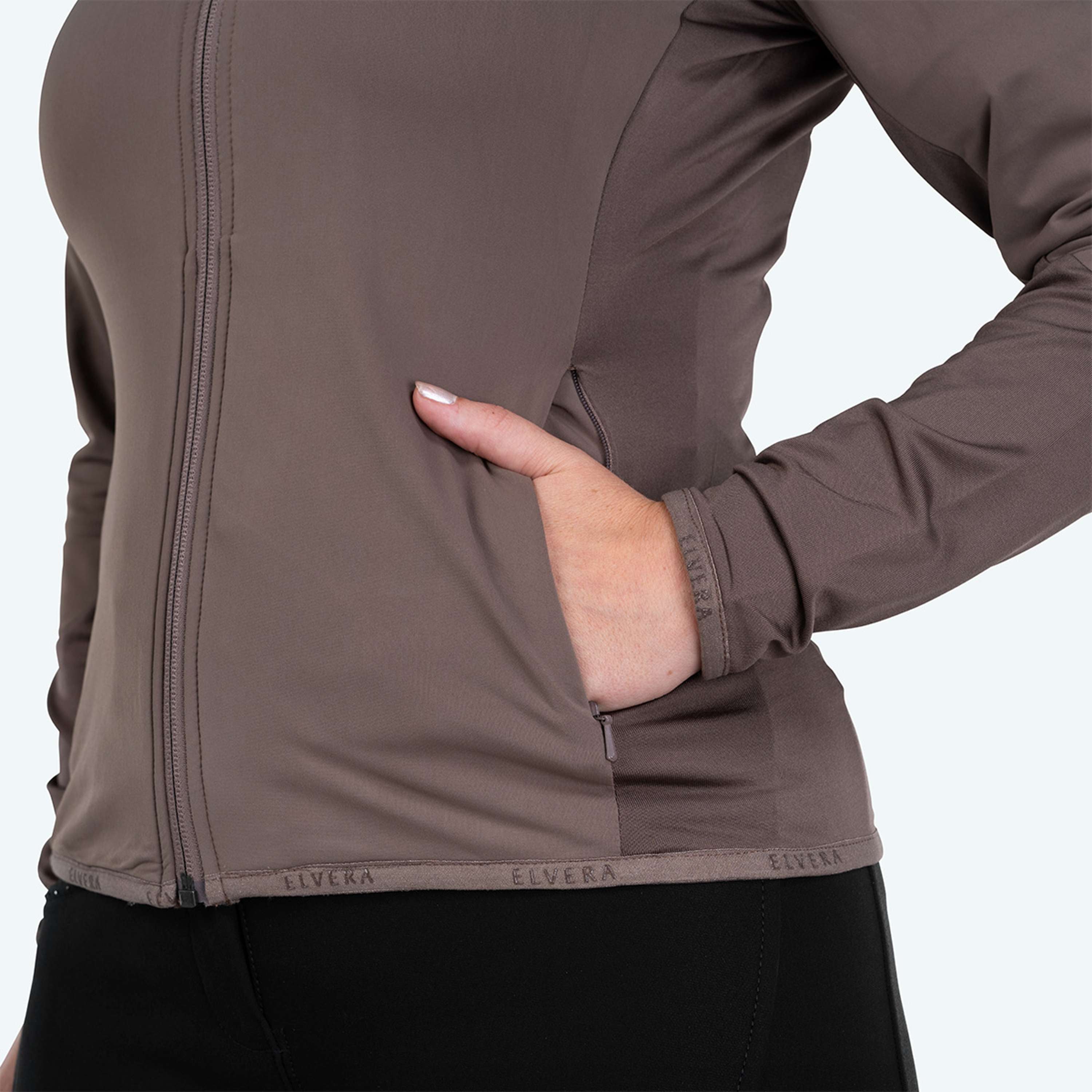 Elvera Equestrian Kamizelka Treningowa EEAveline Dark Taupe