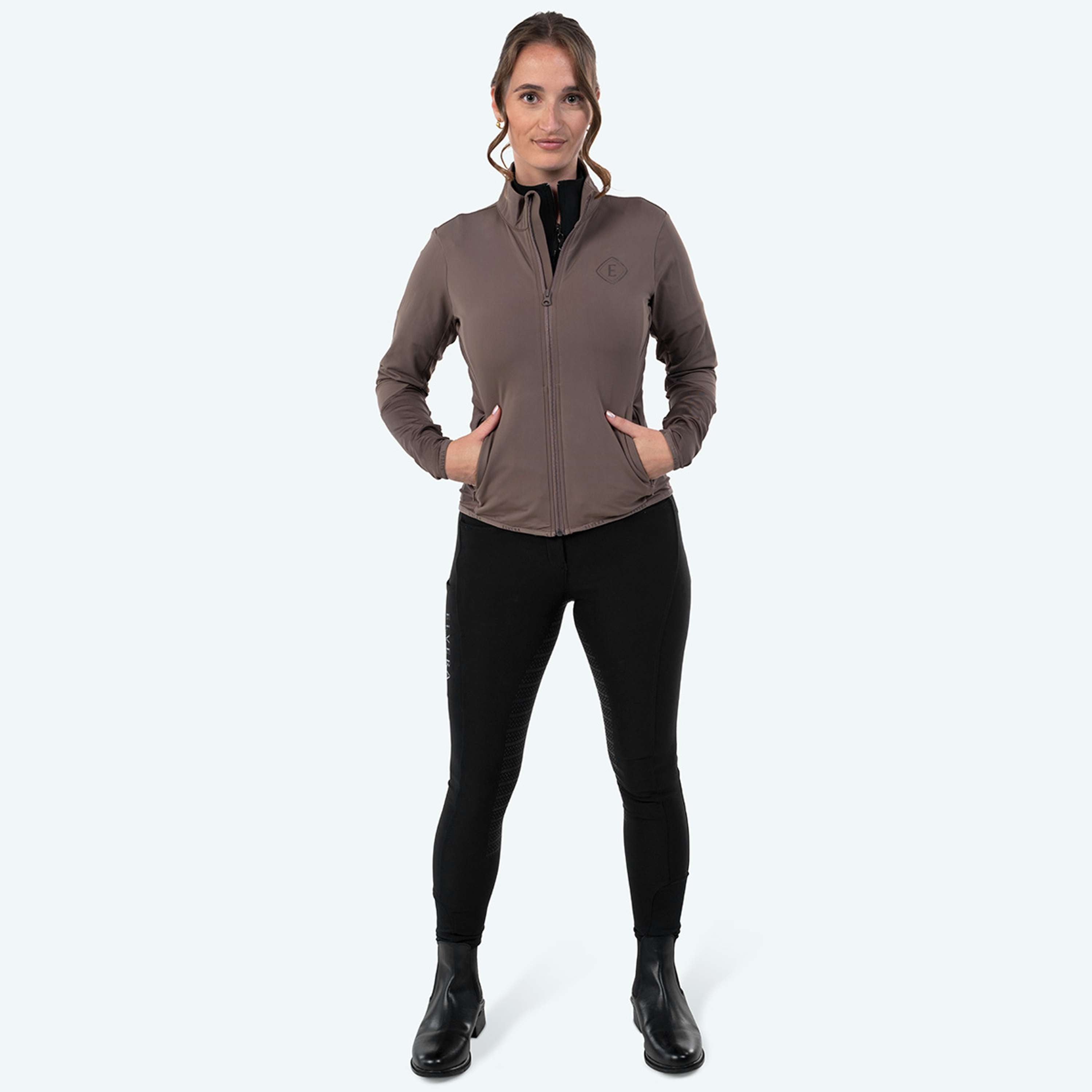Elvera Equestrian Kamizelka Treningowa EEAveline Dark Taupe