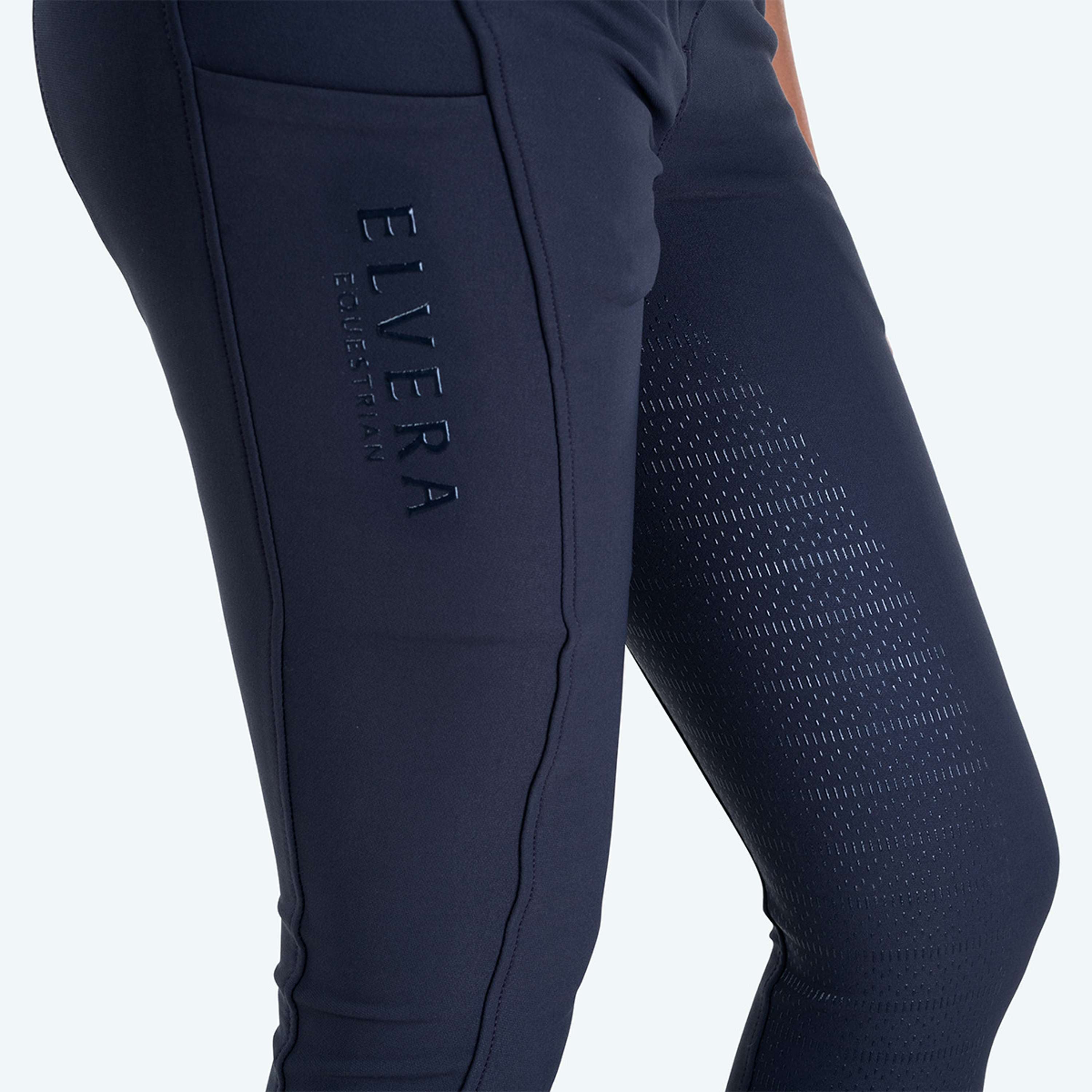 Elvera Equestrian Bryczesy Performance Bling Kings Navy