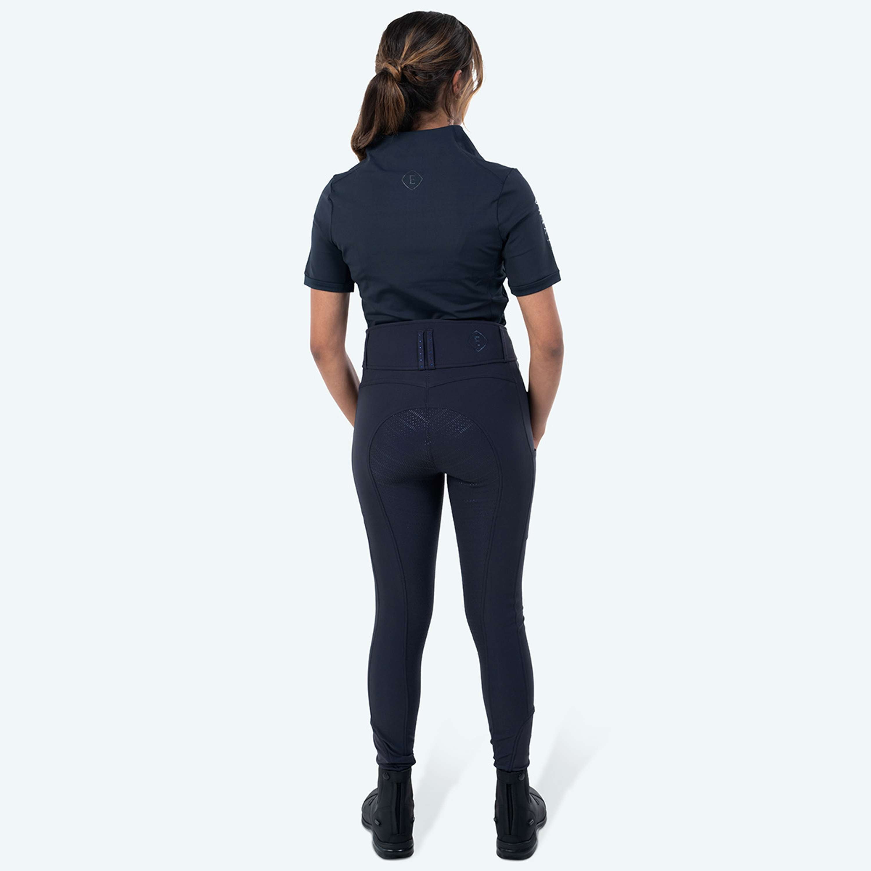 Elvera Equestrian Bryczesy Performance Bling Kings Navy