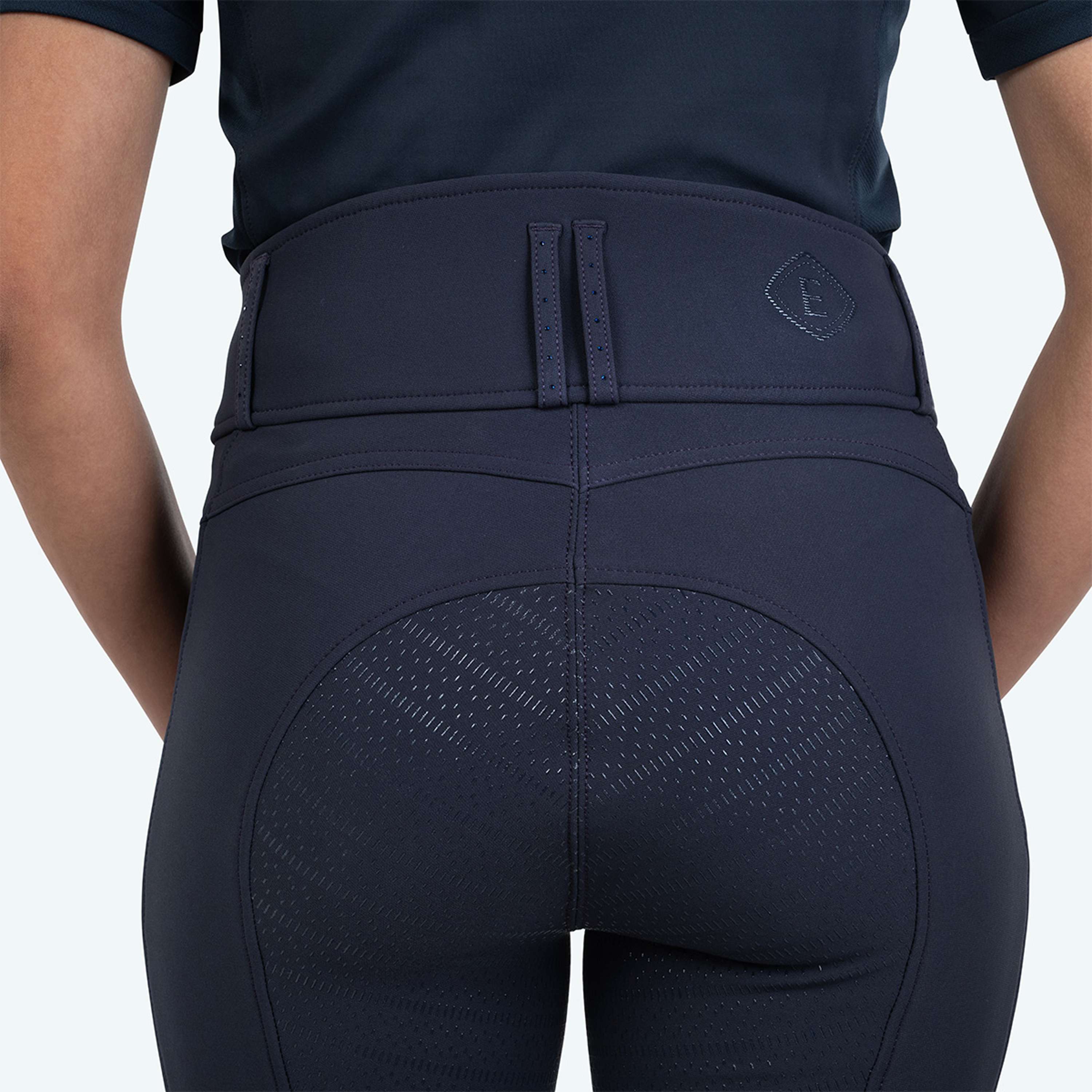 Elvera Equestrian Bryczesy Performance Bling Kings Navy