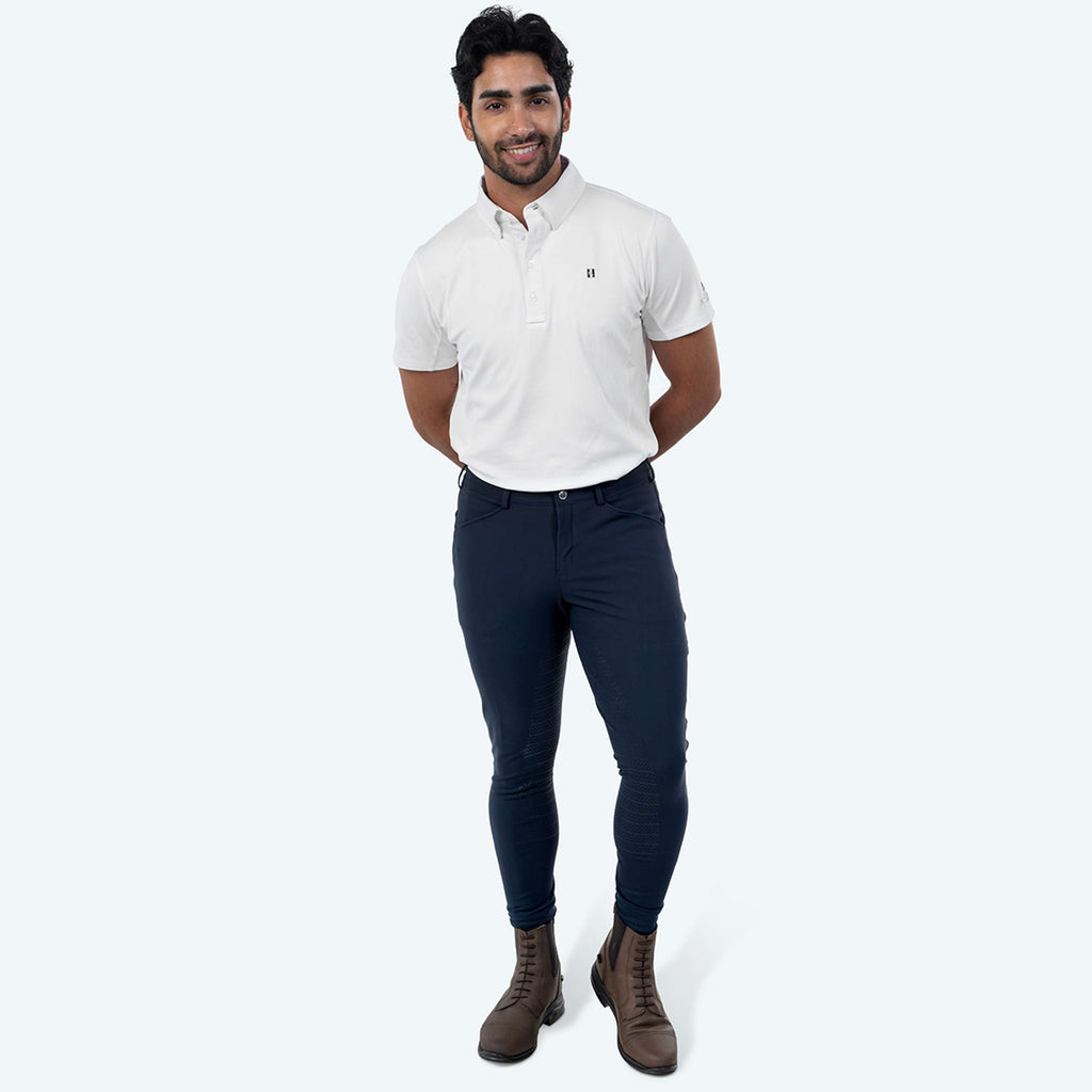 Elvera Equestrian Bryczesy Dual Core Pro Męskie Salute