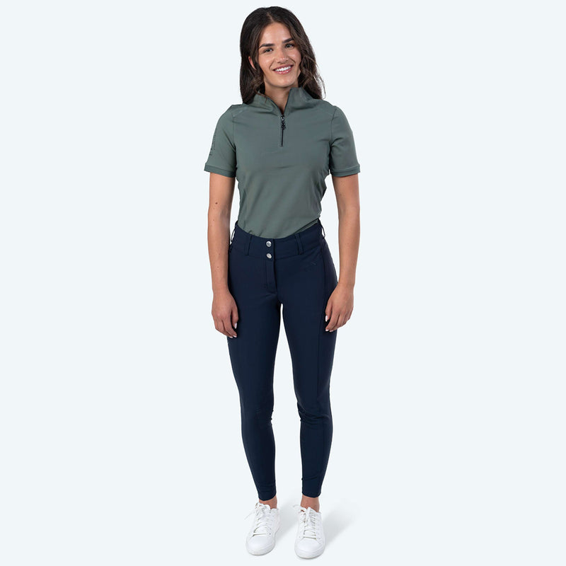 Elvera Equestrian Bryczesy Dual Core Pro z lejem kolanowym Salute